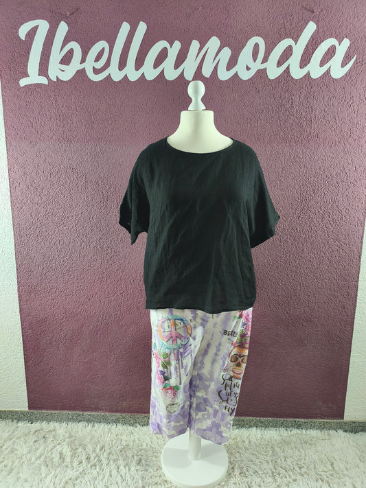 Shirt Uni Leinen 06755