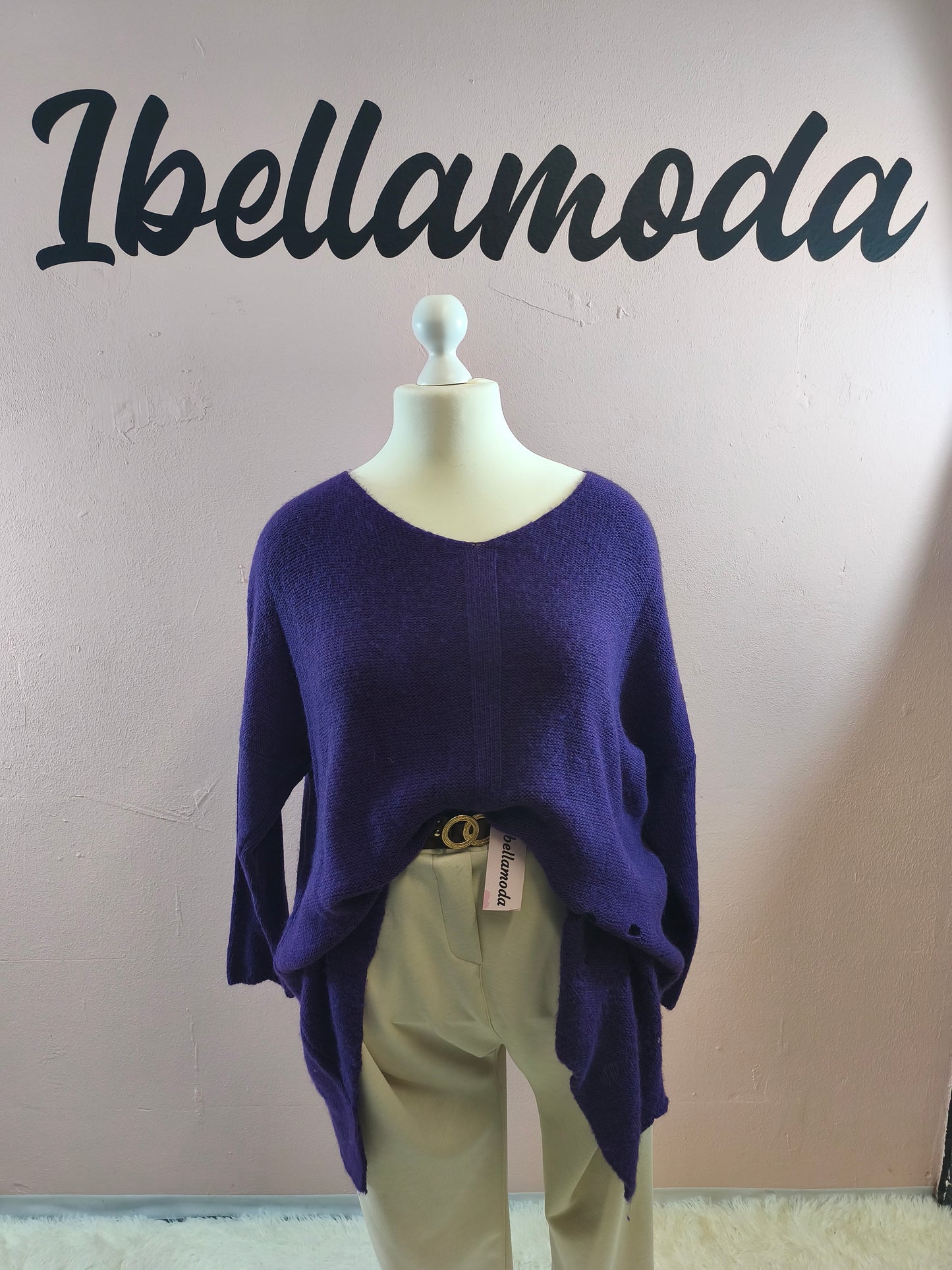 Strickpullover Laufmaschen 66672