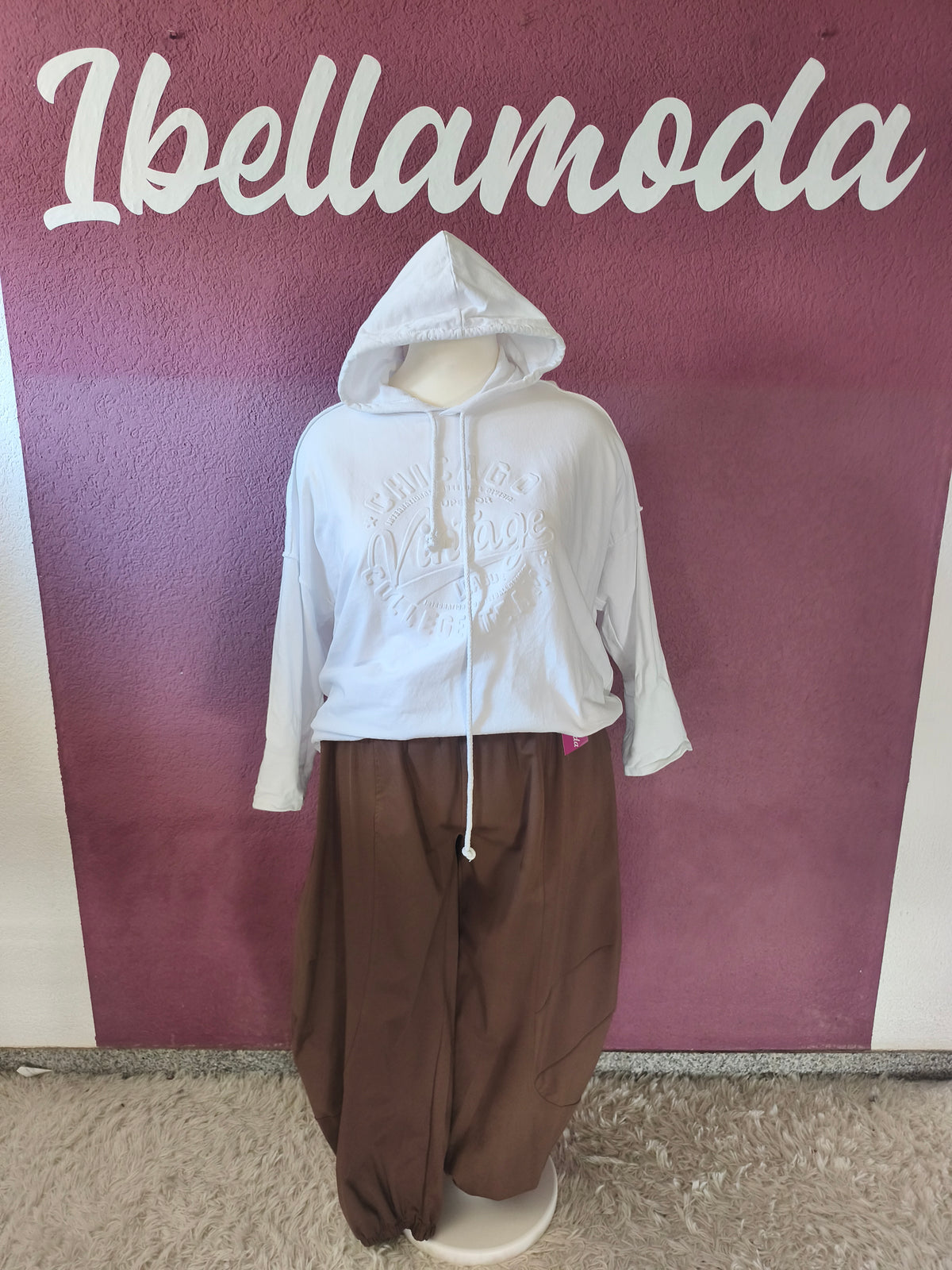 Hoodie Chicago Vintage 22689