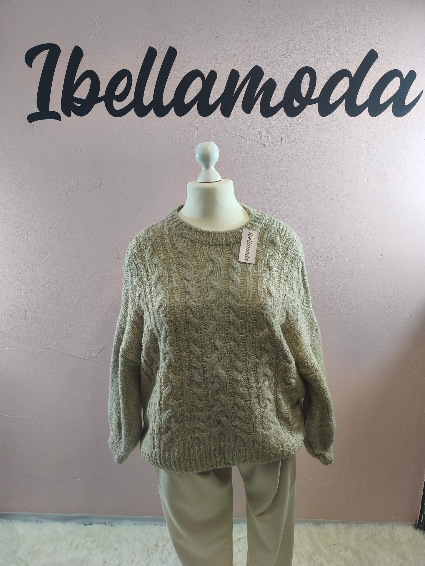 Zopfstrick Pullover 6328