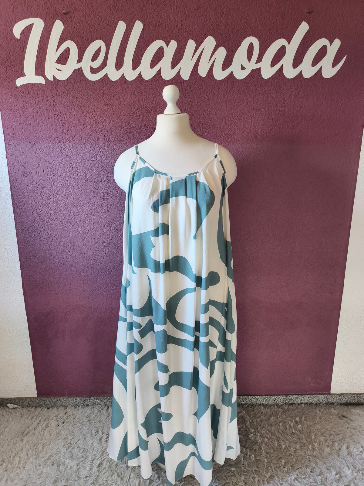 Sommerkleid Maxi Muster 28892