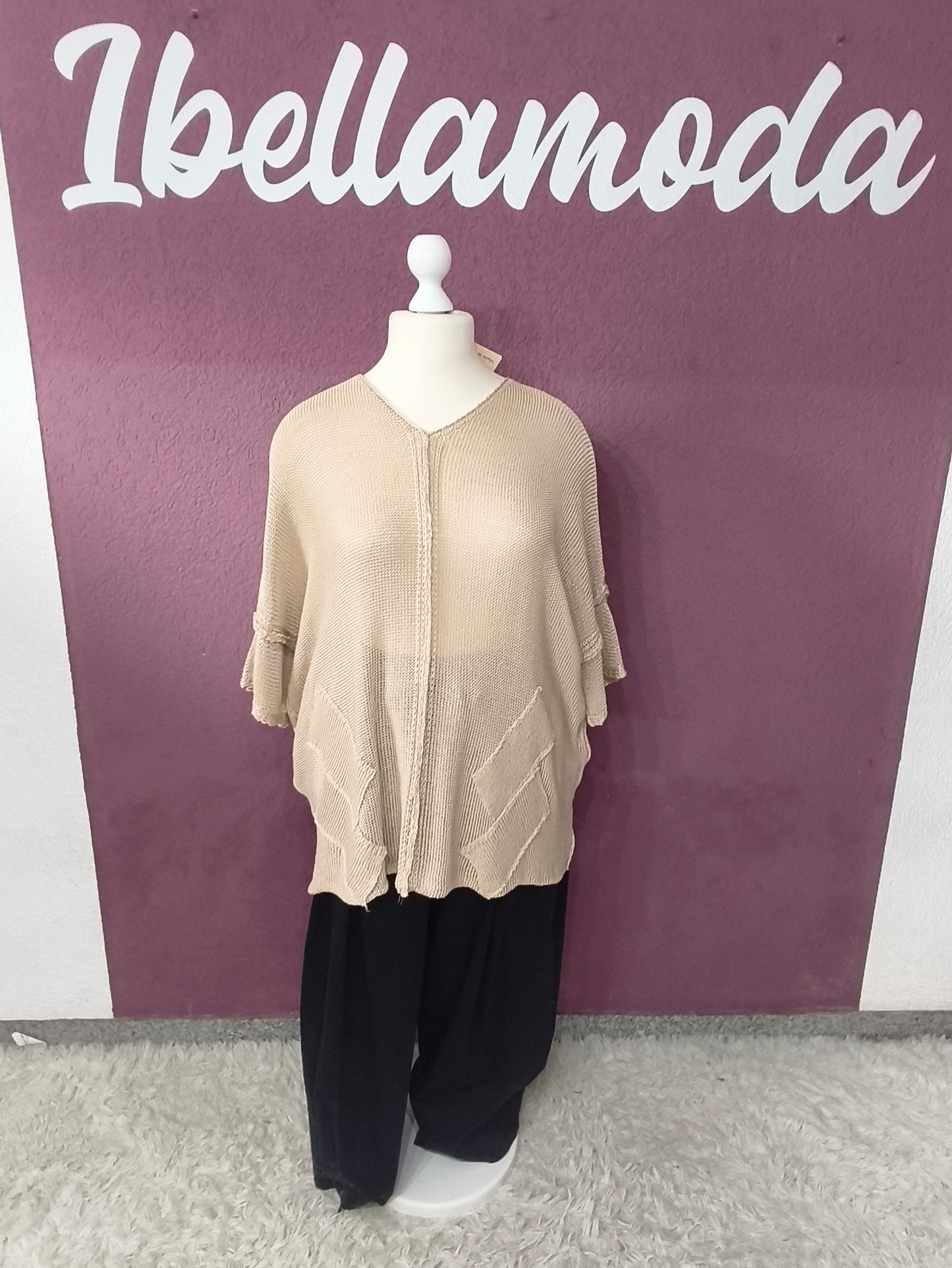 Longshirt Strick 13543