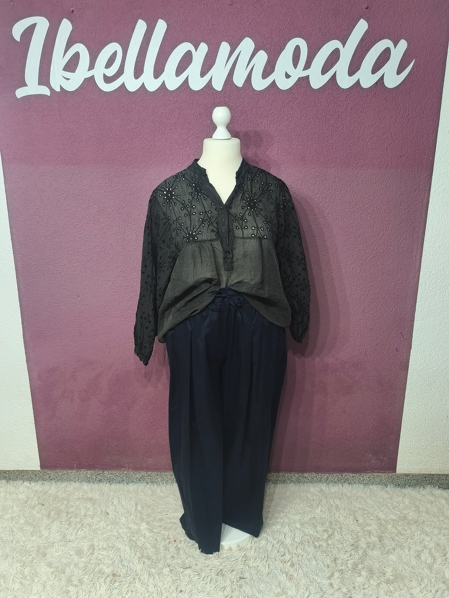 Bluse Lochstick 5007