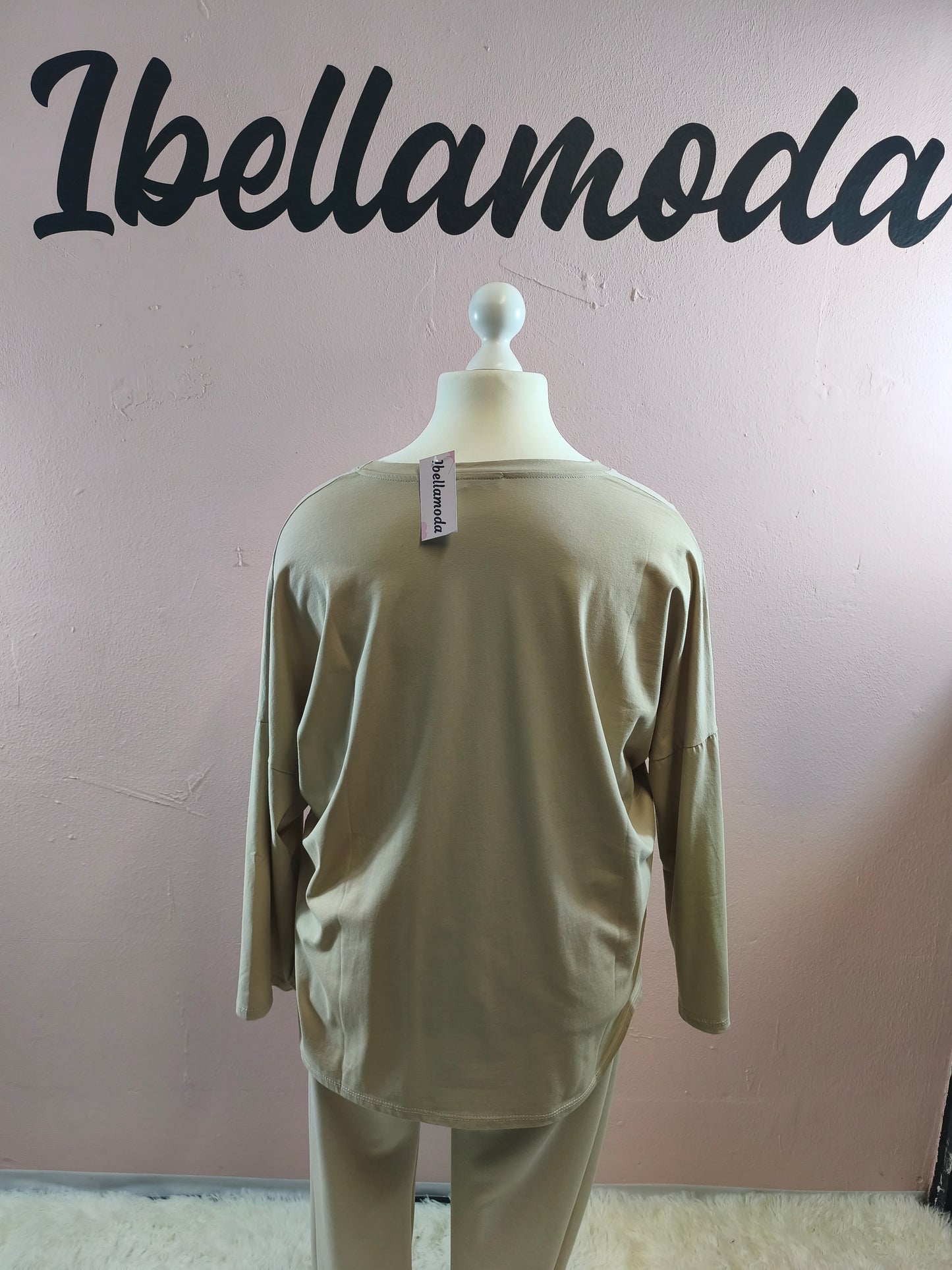 Sweatshirt Strass Blume 230045