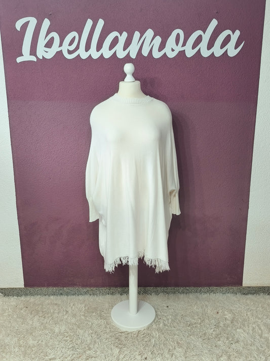 Strickkleid Fransen 8074