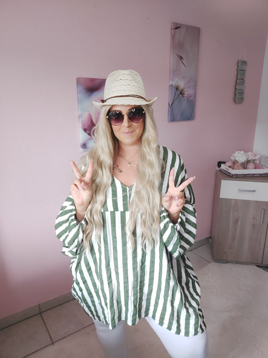 Big Size Musselin Tunika