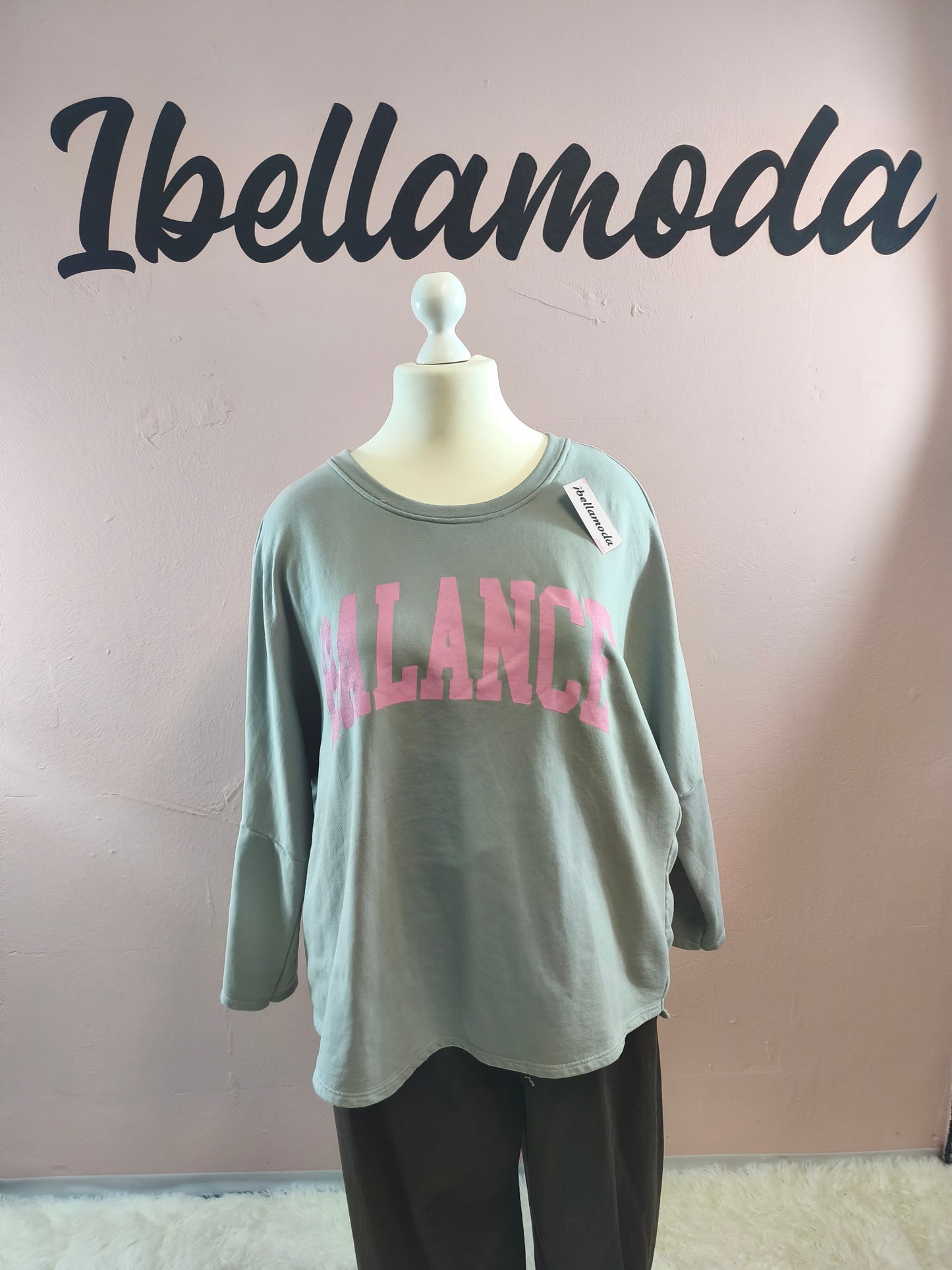 Sweater Mit Rückendekoletté Balance 270631