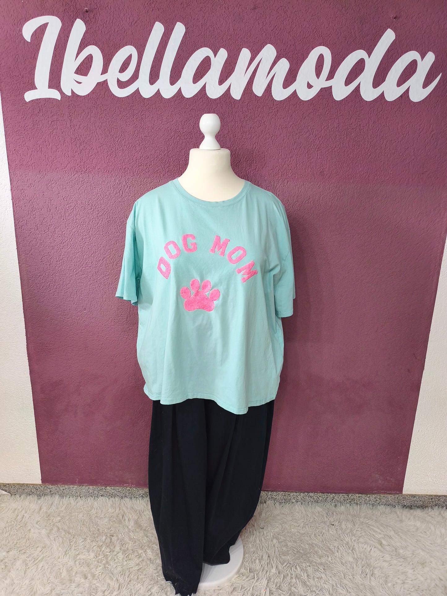 T-Shirt Dog Mom Flock 26839