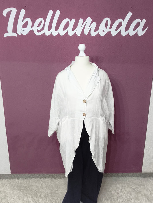 Longshirt Leinen 02065