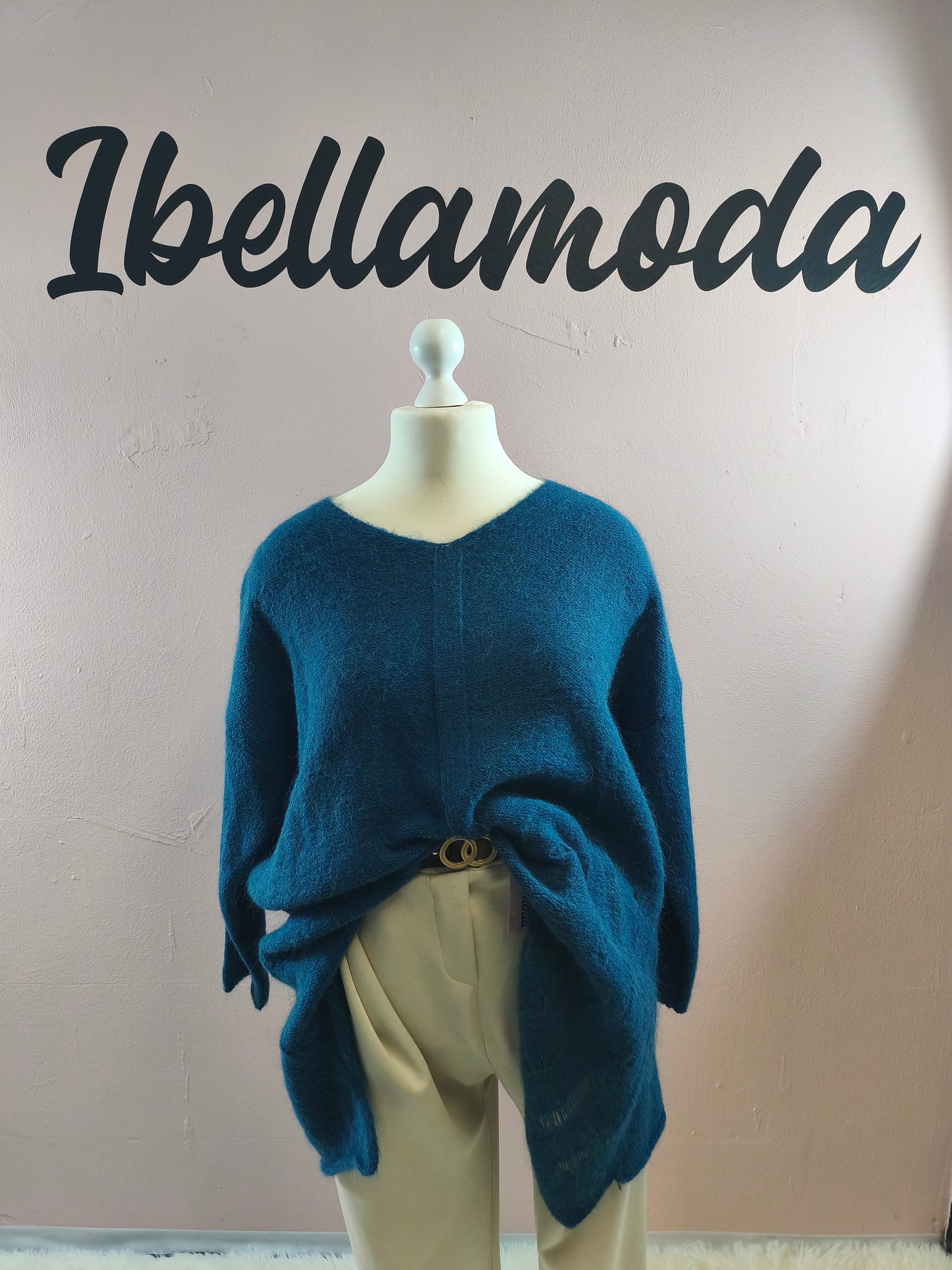 Strickpullover Laufmaschen 66672