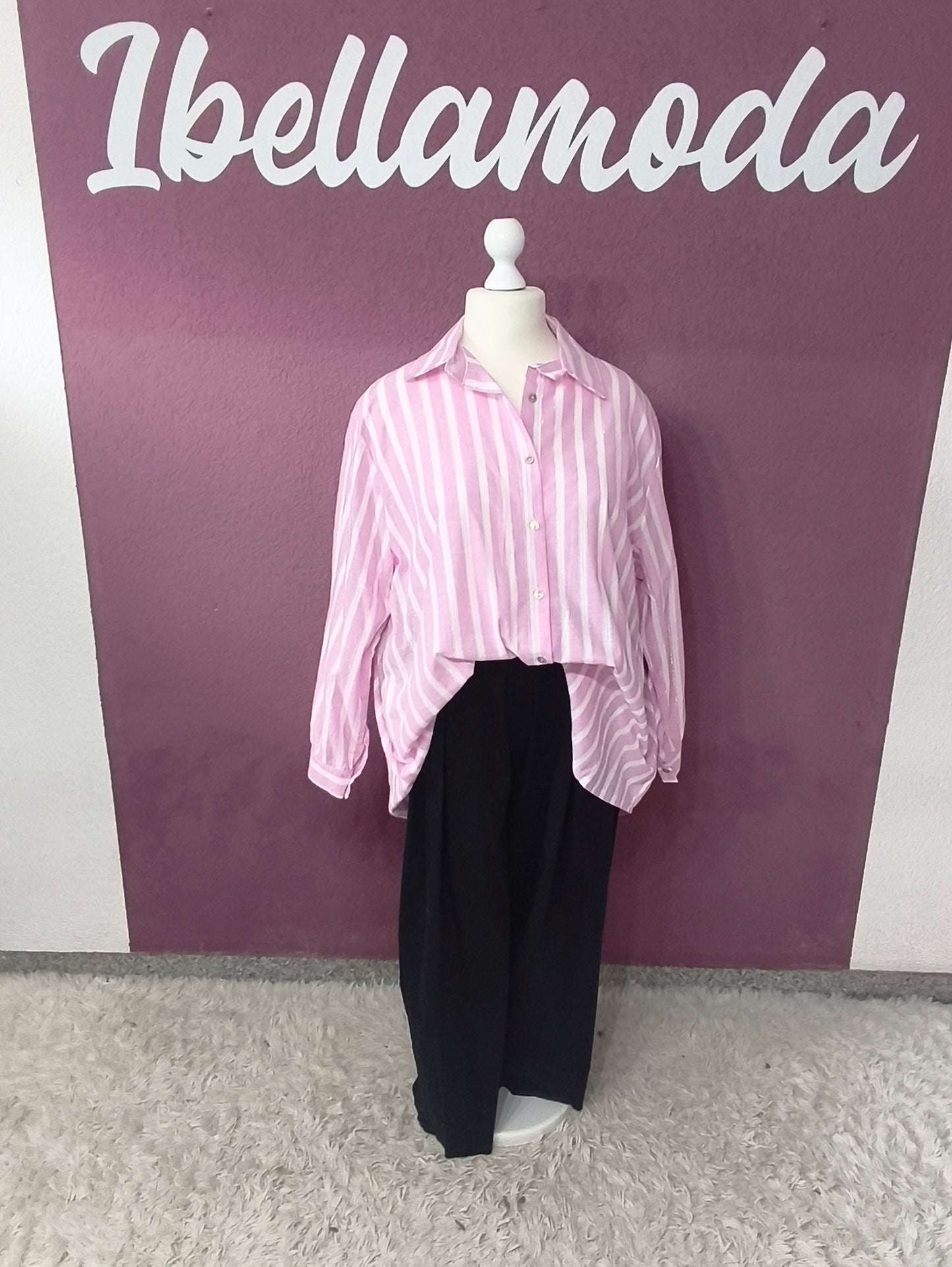 Oversize Hemd Lang 61222