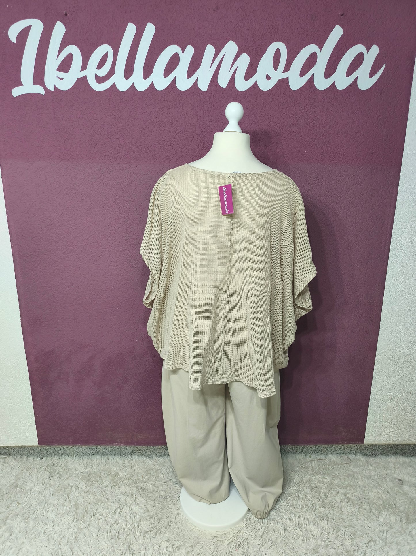 Oversize Netzshirt 9469