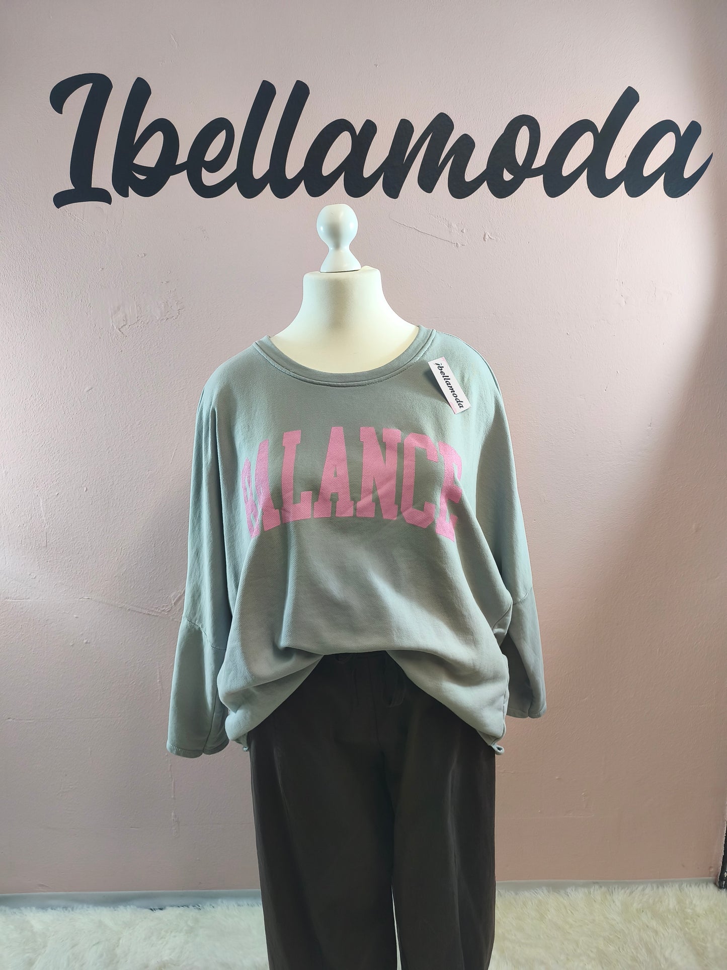 Sweater Mit Rückendekoletté Balance 270631