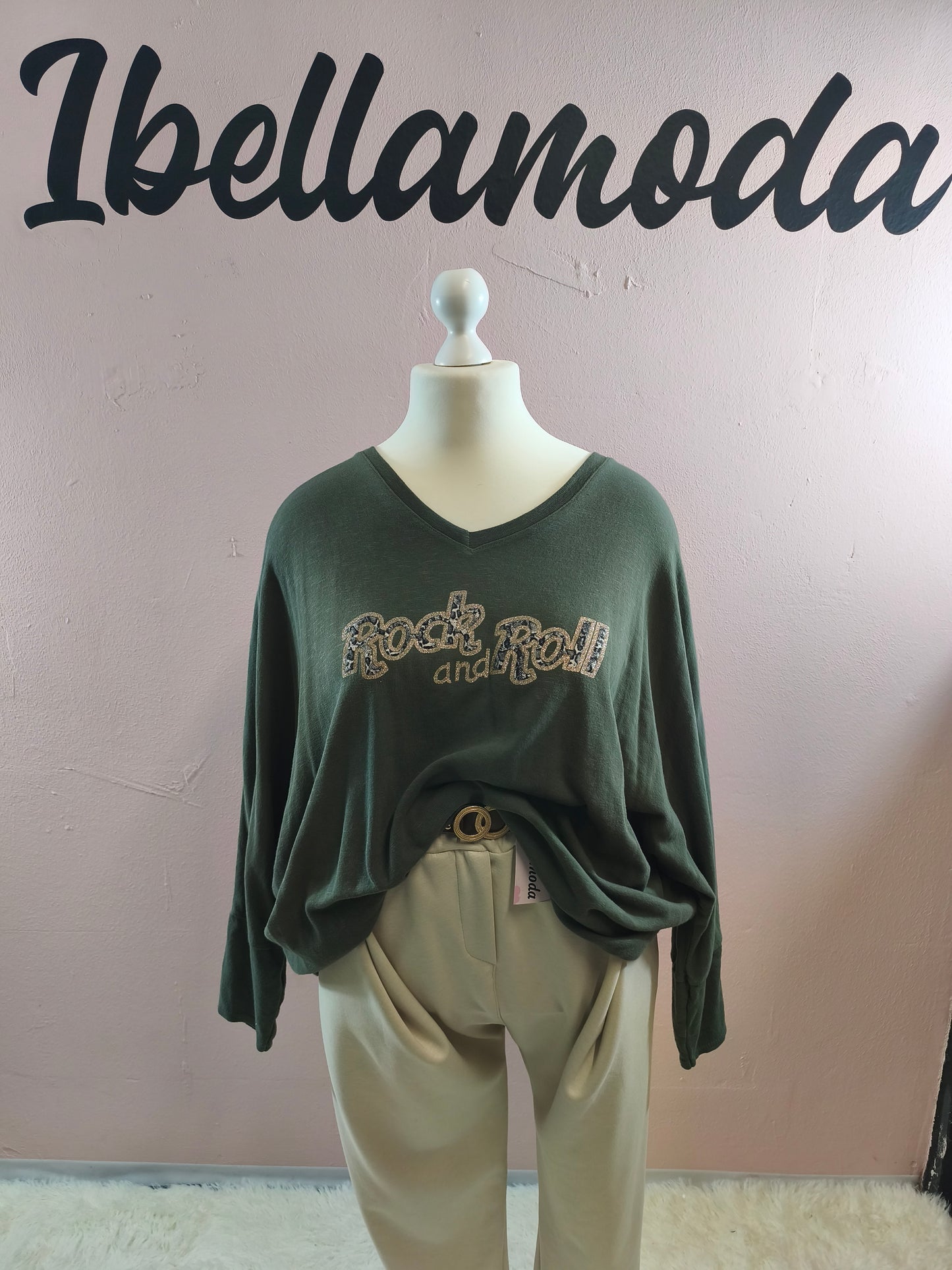 Feinstrick Sweater Rock And Roll 69249