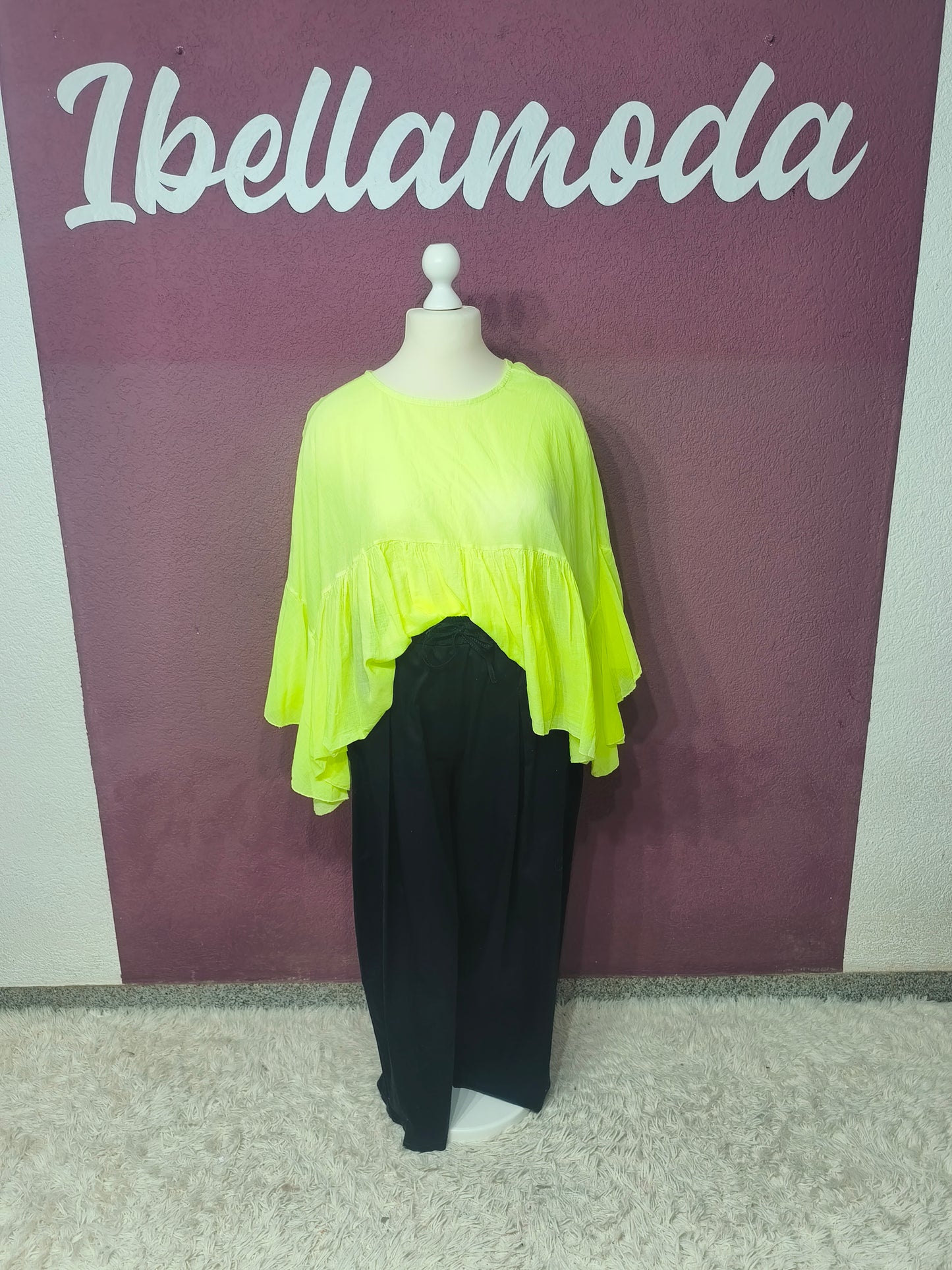 Volant Bluse 12121