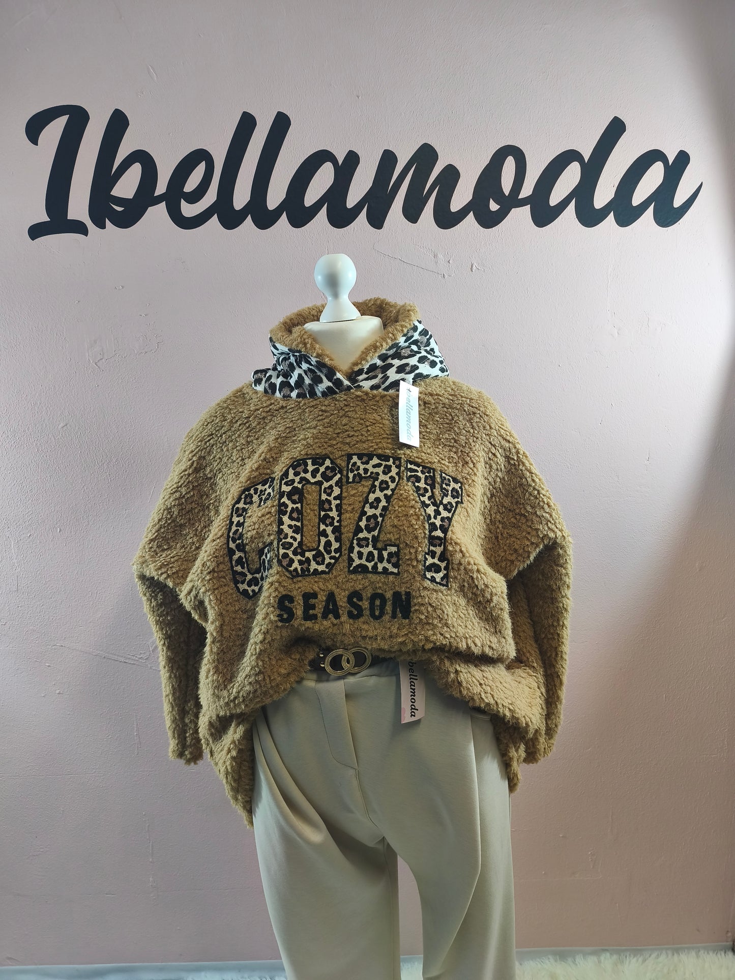 Teddy Hoody Leo Cozy 70557