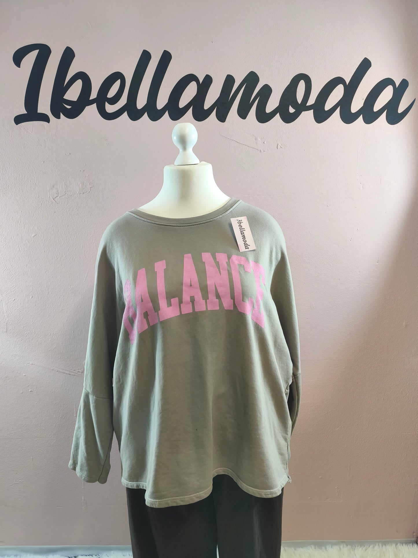 Sweater Mit Rückendekoletté Balance 270631