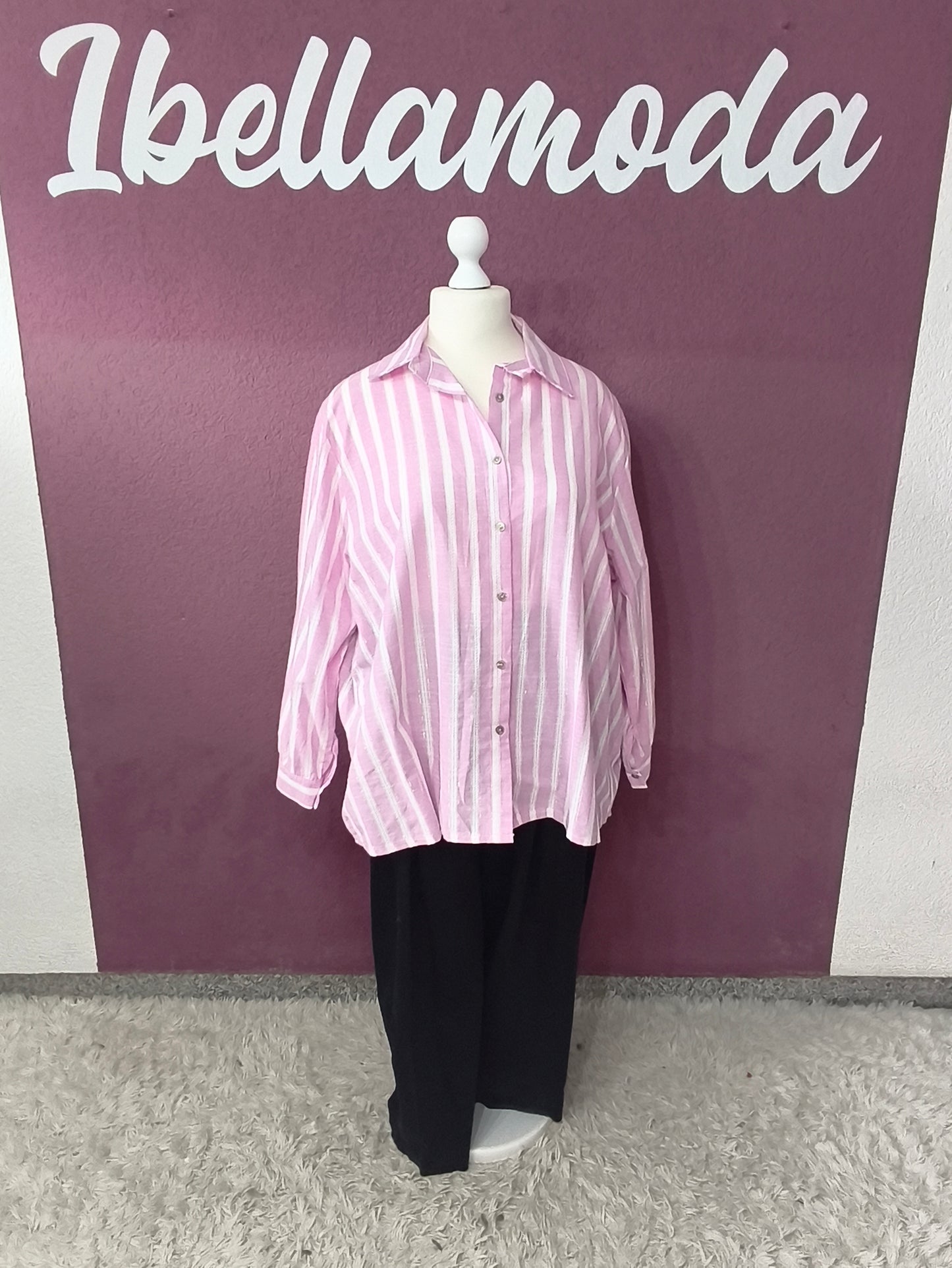 Oversize Hemd Lang 61222