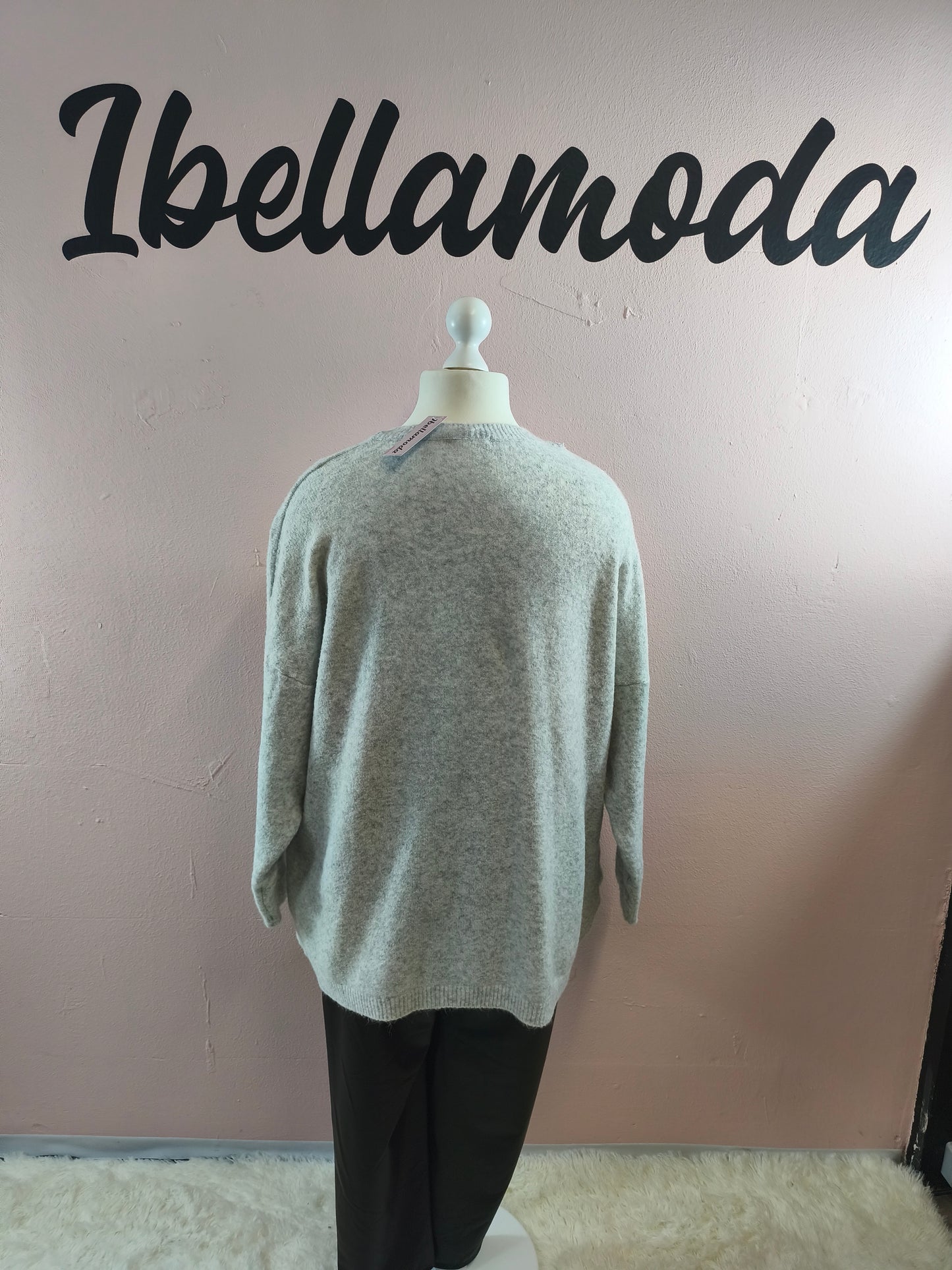 Alpaka Feinstrick Pullover