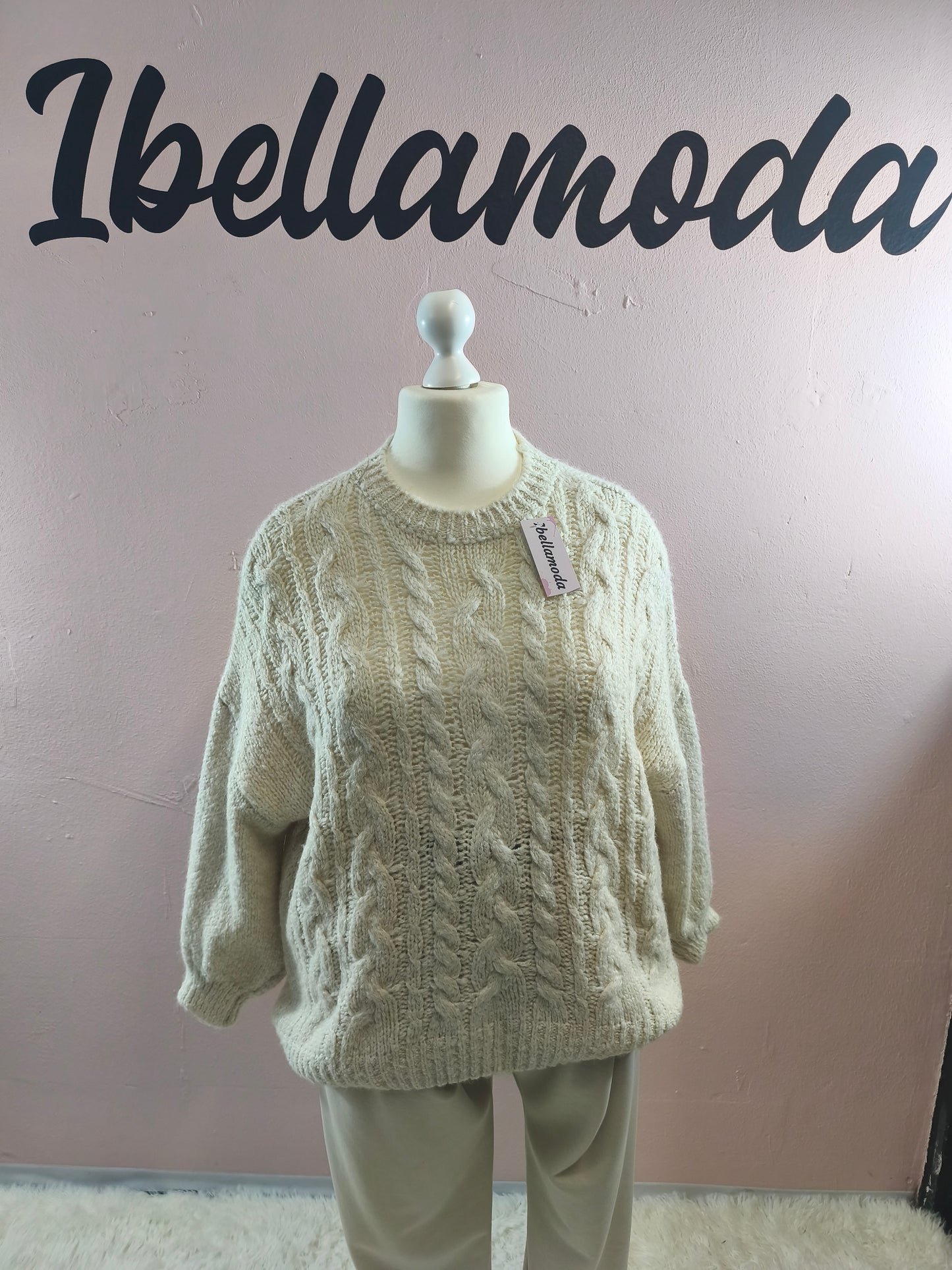Zopfstrick Pullover 6328