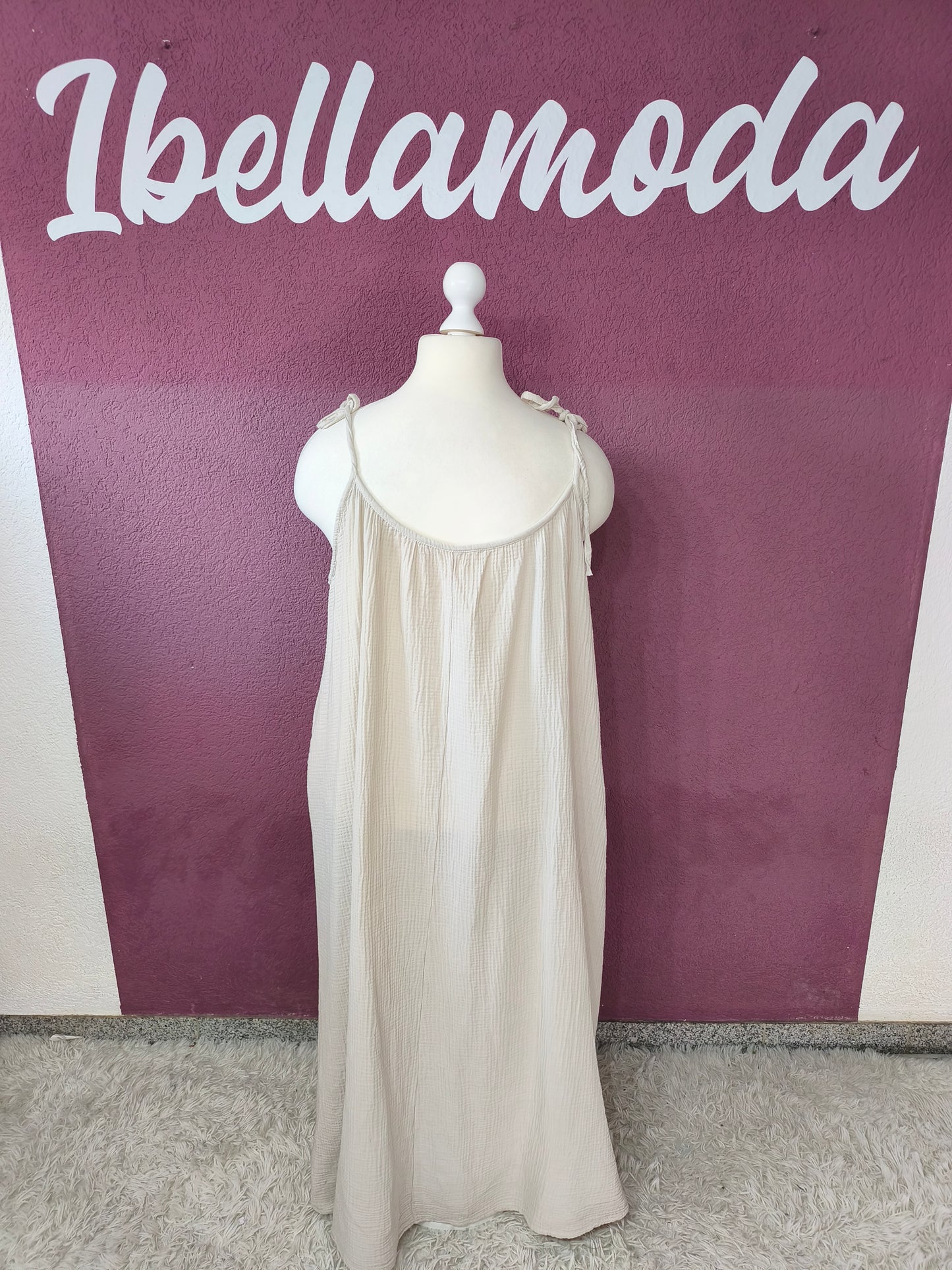 Sommer Musselinkleid Long 61691
