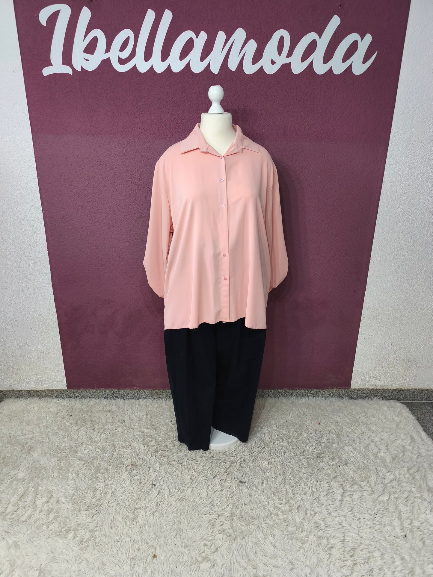 Bluse Plissee 18068