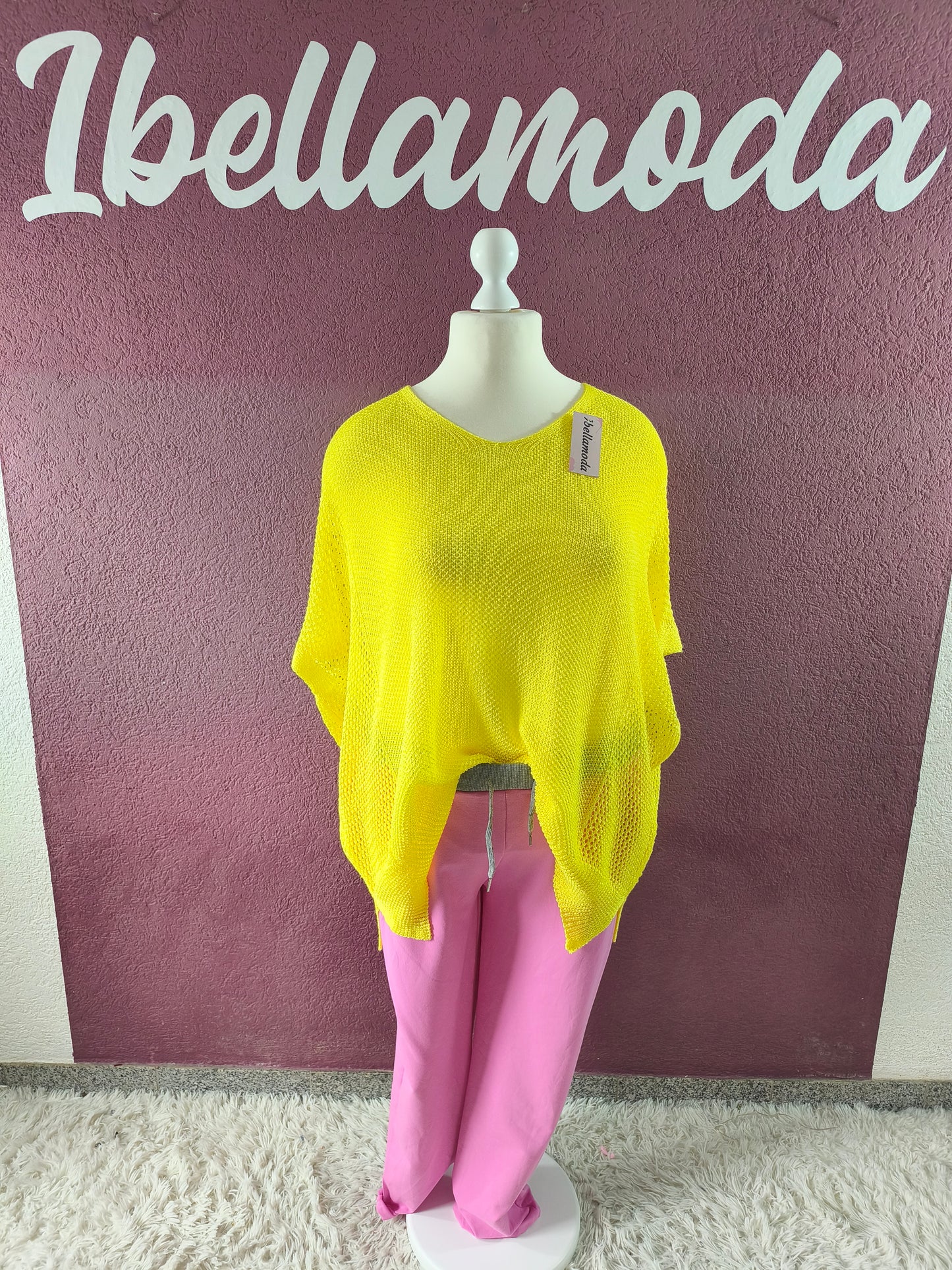 Strickshirt Tunika 30978