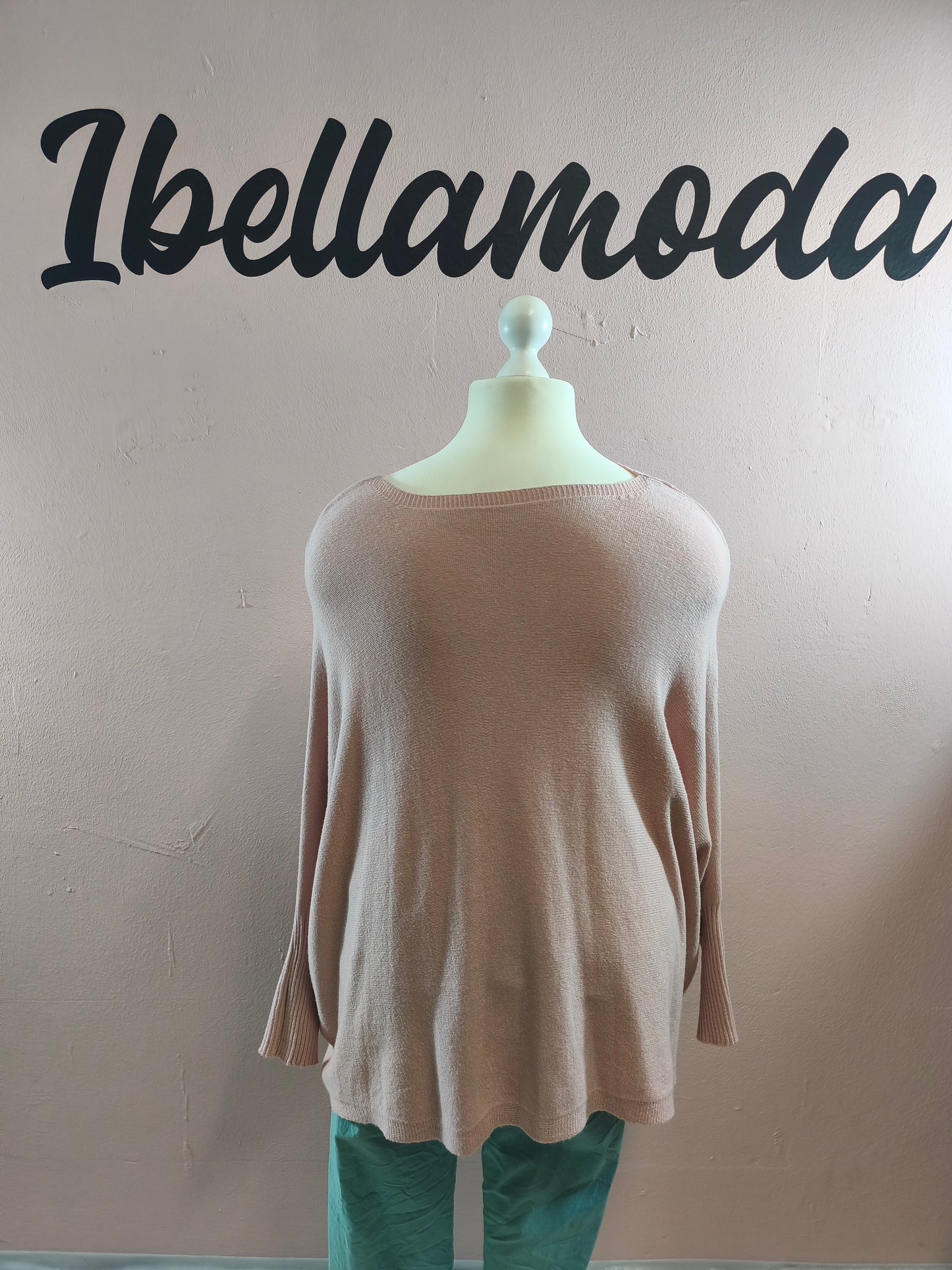 Fledermaus Feinstrick Sweatshirt 8717