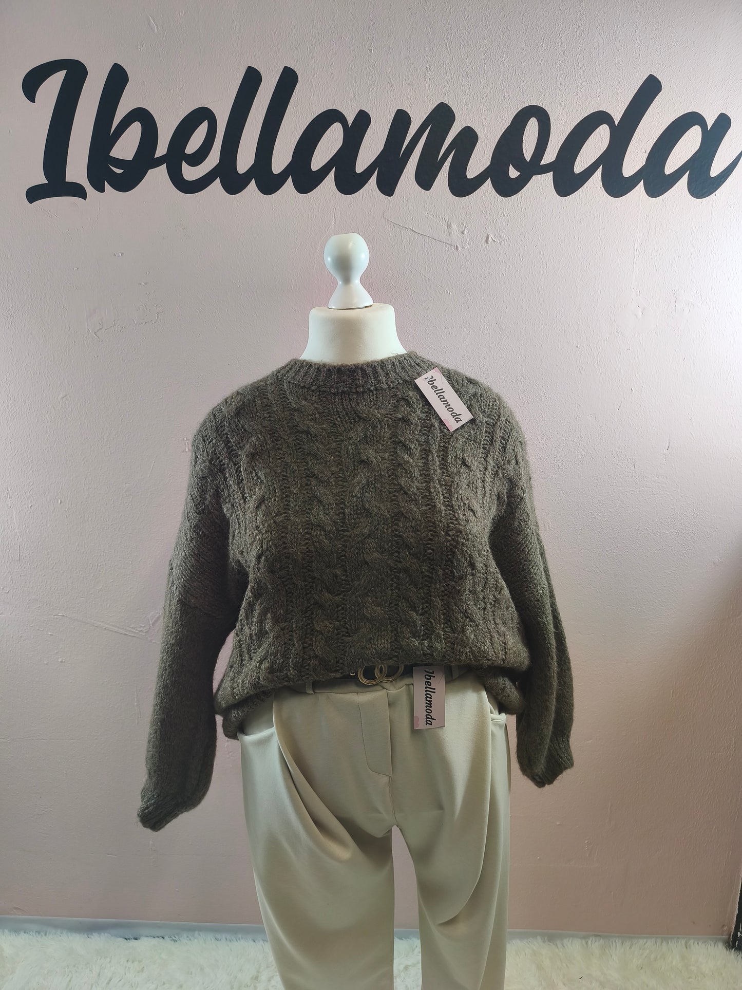 Zopfstrick Pullover 6328