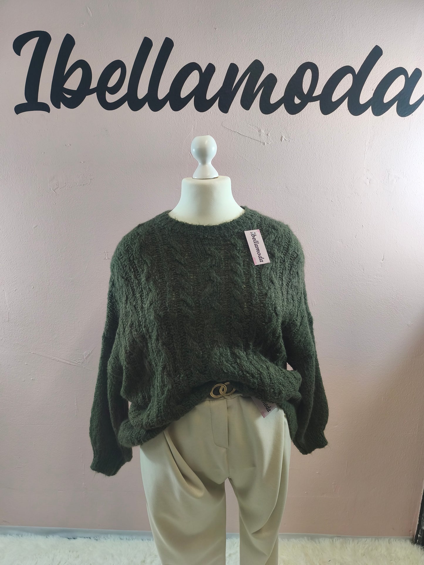 Zopfstrick Pullover 6328