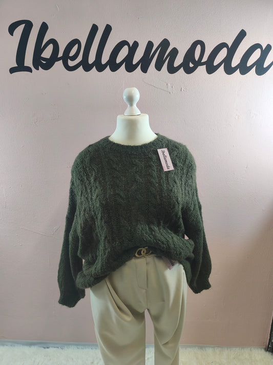 Zopfstrick Pullover 6328