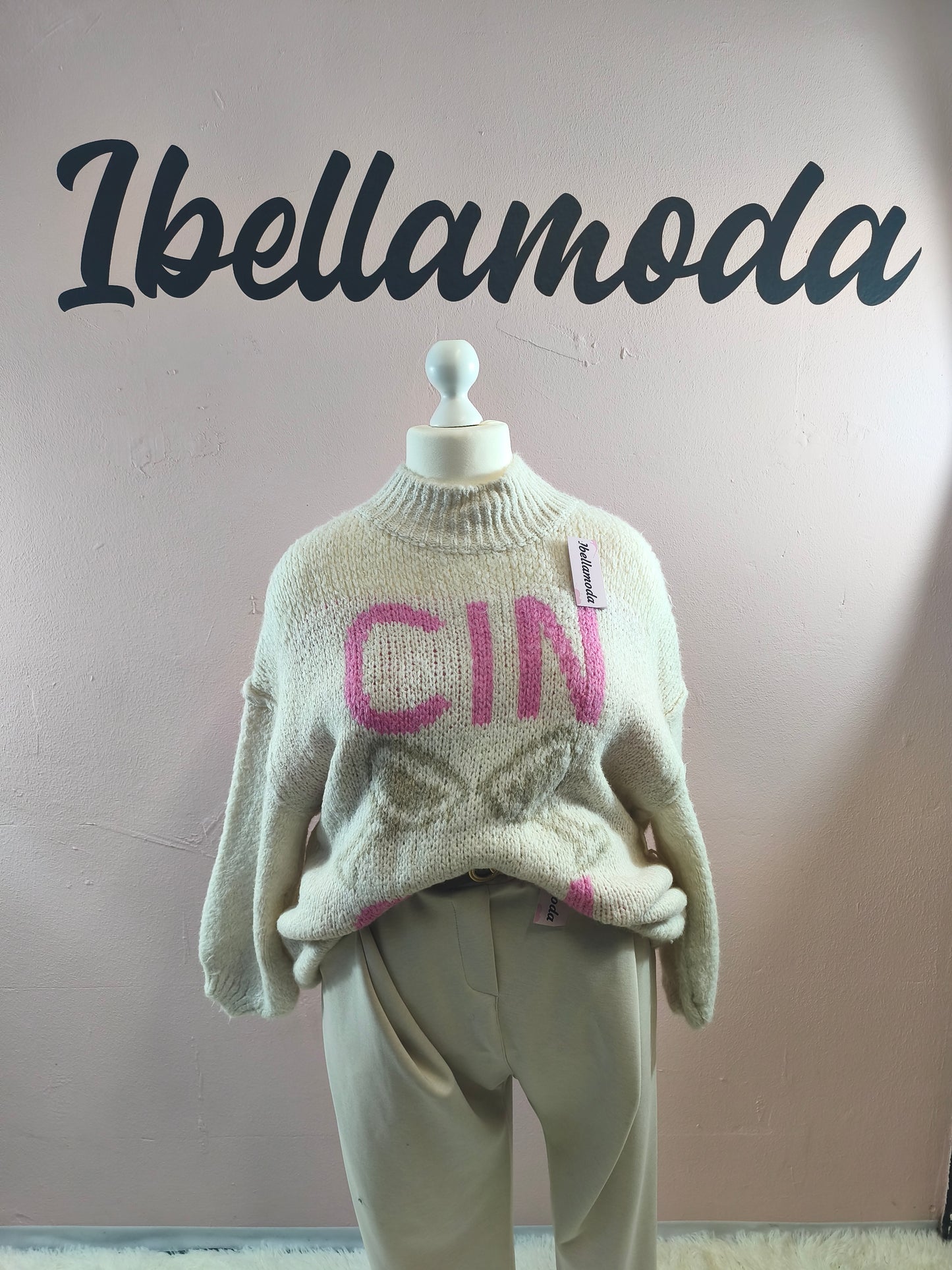 Kuschelstrick Pullover Cin Cin 1373