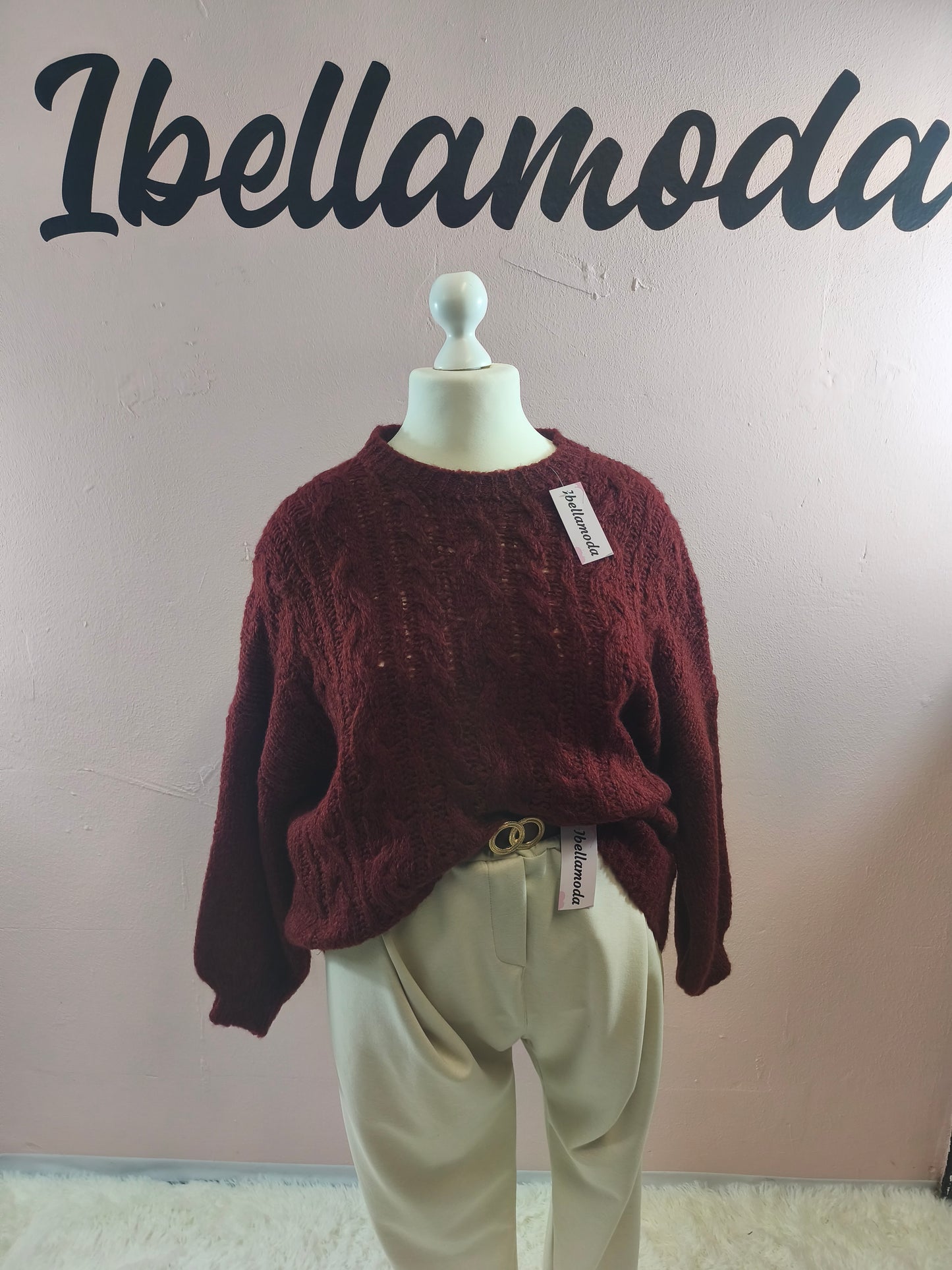 Zopfstrick Pullover 6328