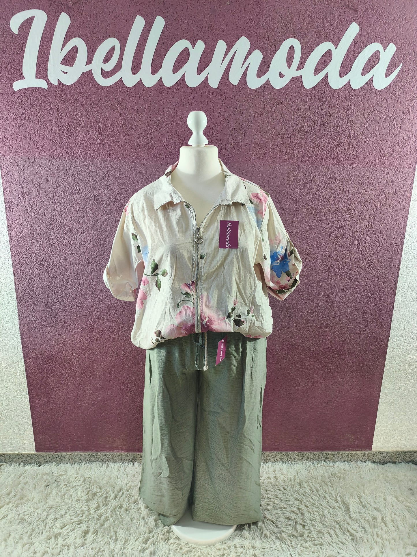 Sommersweatjacke Flower 661884