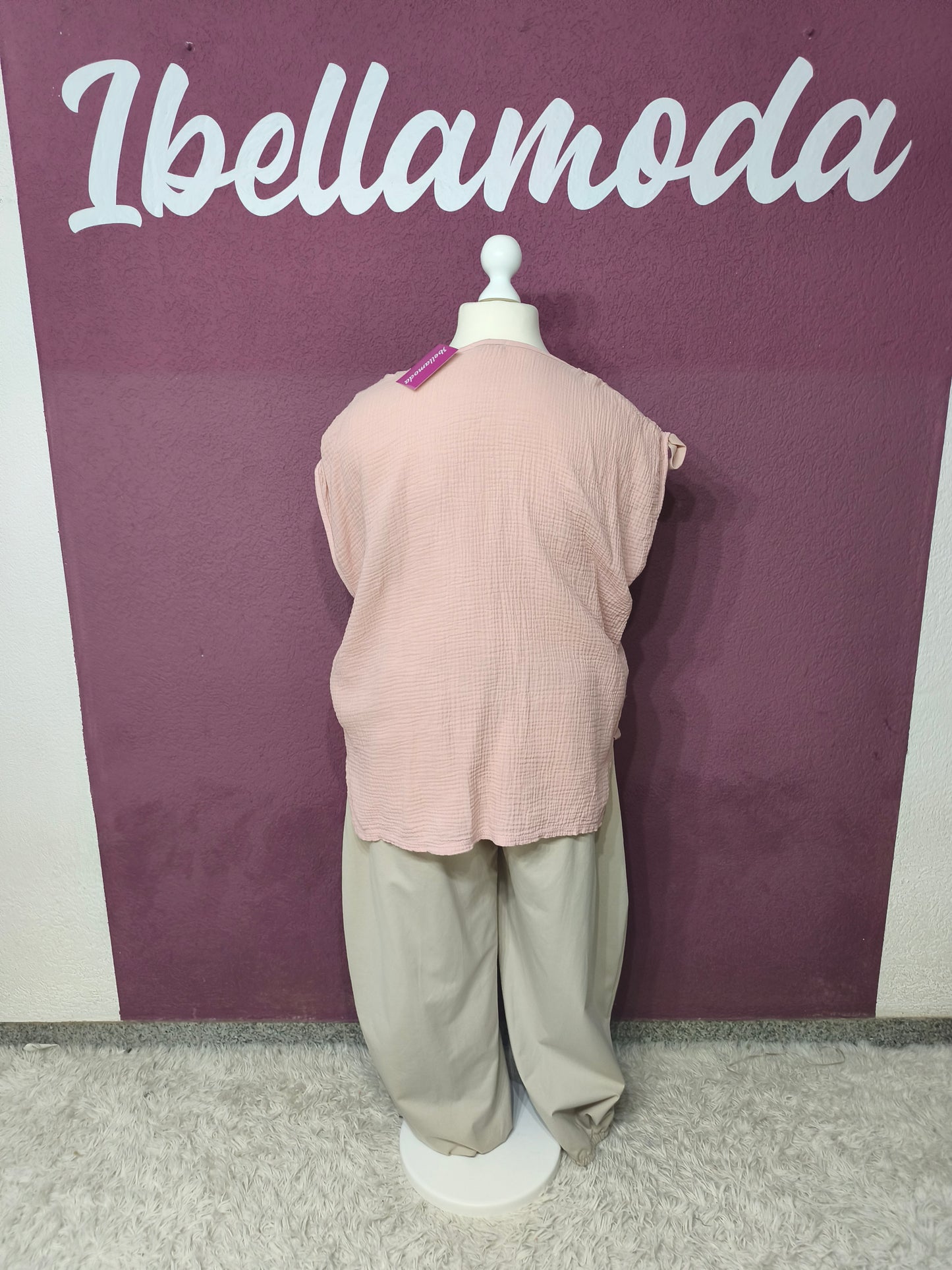 Shirt Musselin Schleifchen 62899