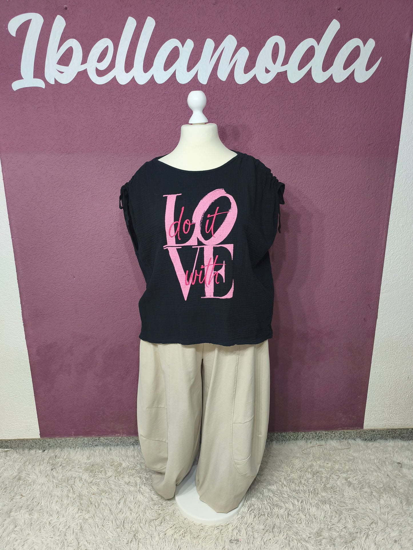 Shirt Musselin Schleifchen 62899