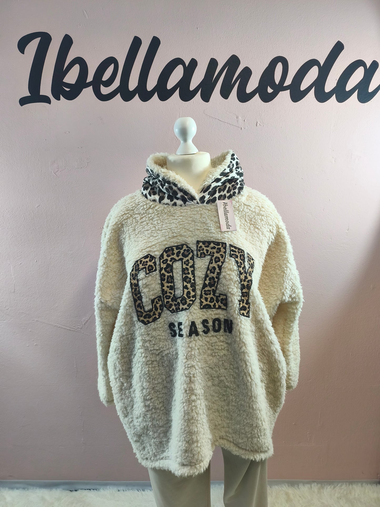 Teddy Hoody Leo Cozy 70557