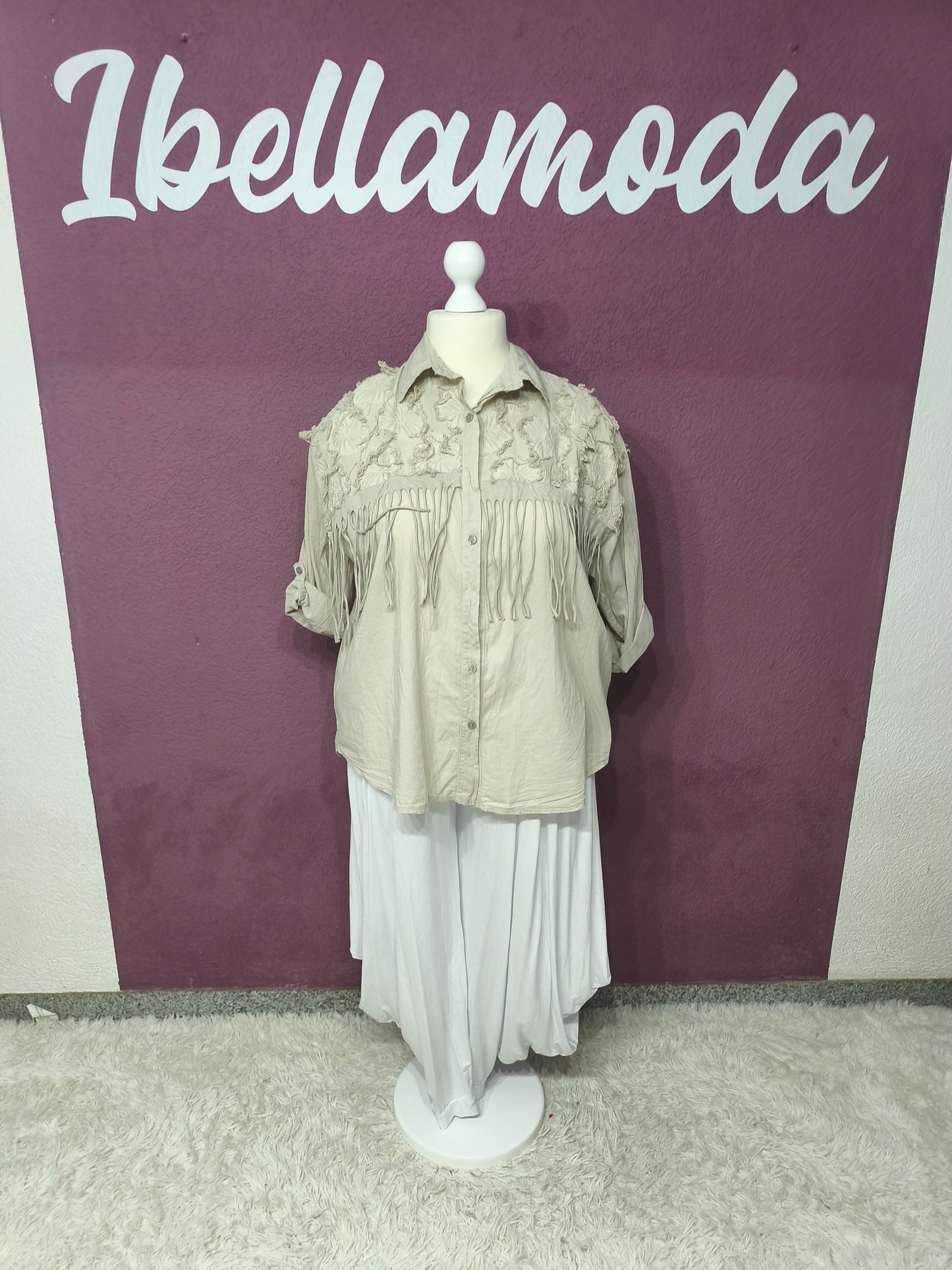 Bluse Fransen 07847