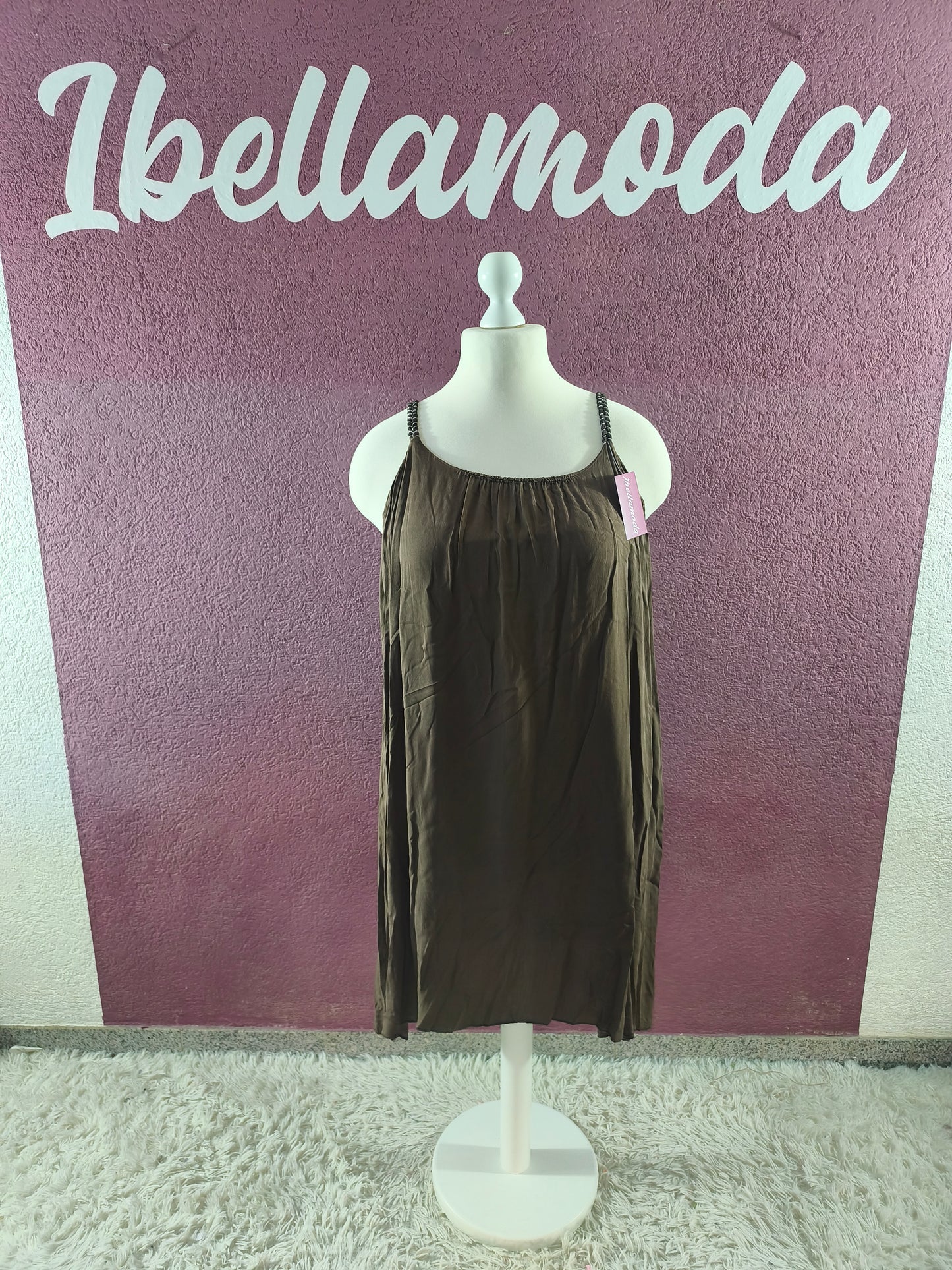 Sommerkleid Uni 83502