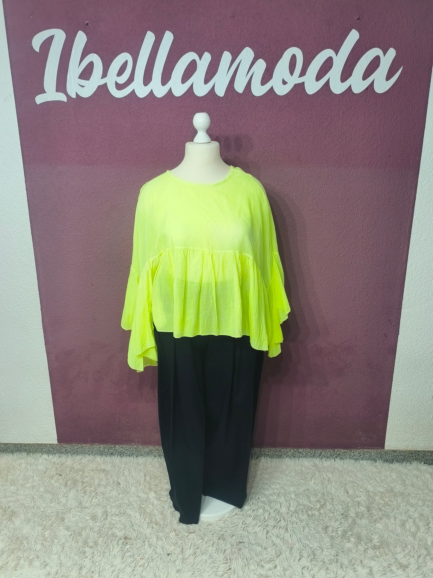 Volant Bluse 12121