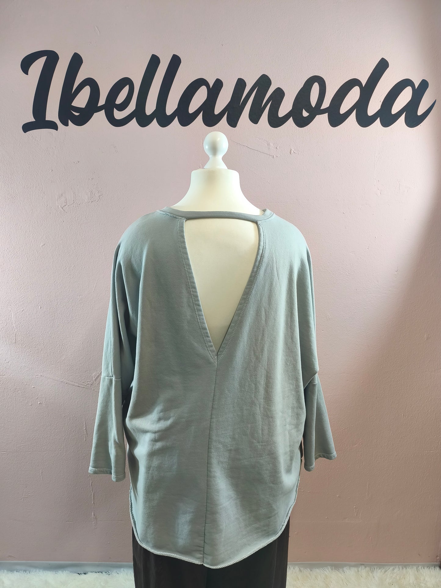 Sweater Mit Rückendekoletté Balance 270631