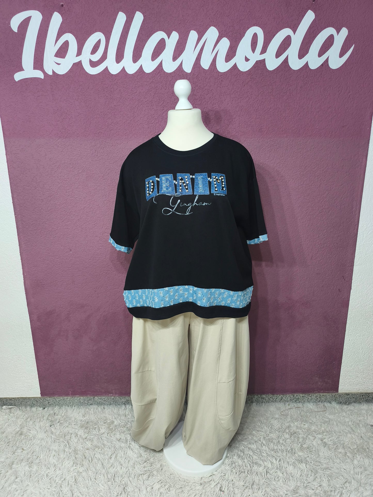 Shirt Butterstoff Denim 62720