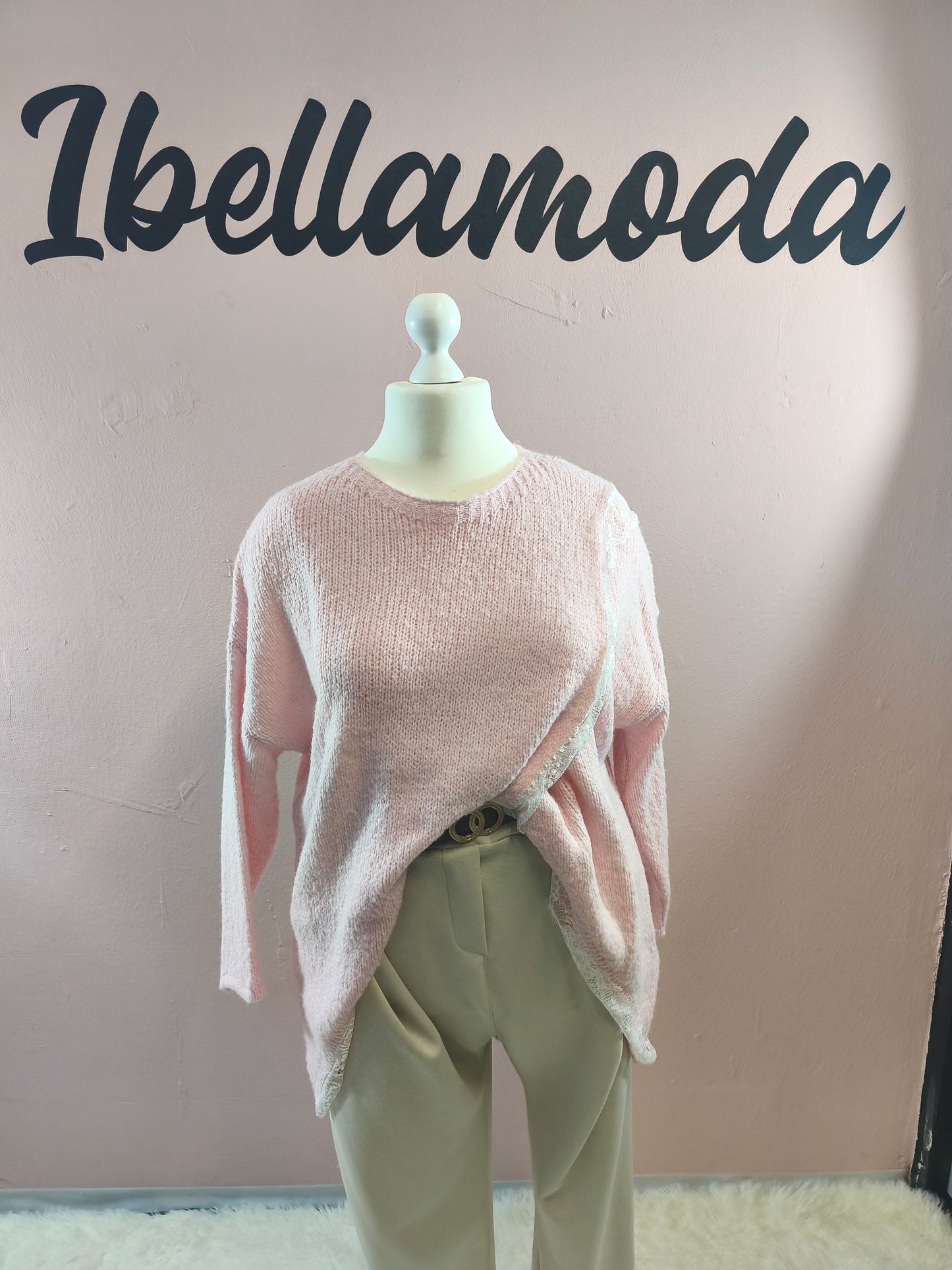 Strickpullover Spitze 25792