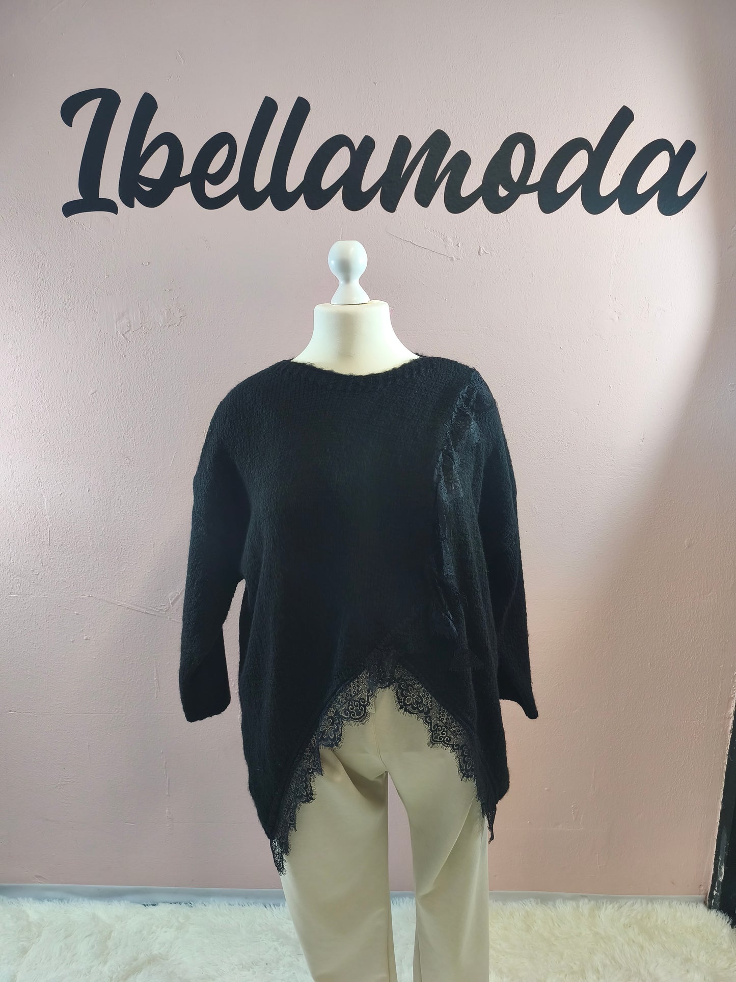 Strickpullover Spitze 25792