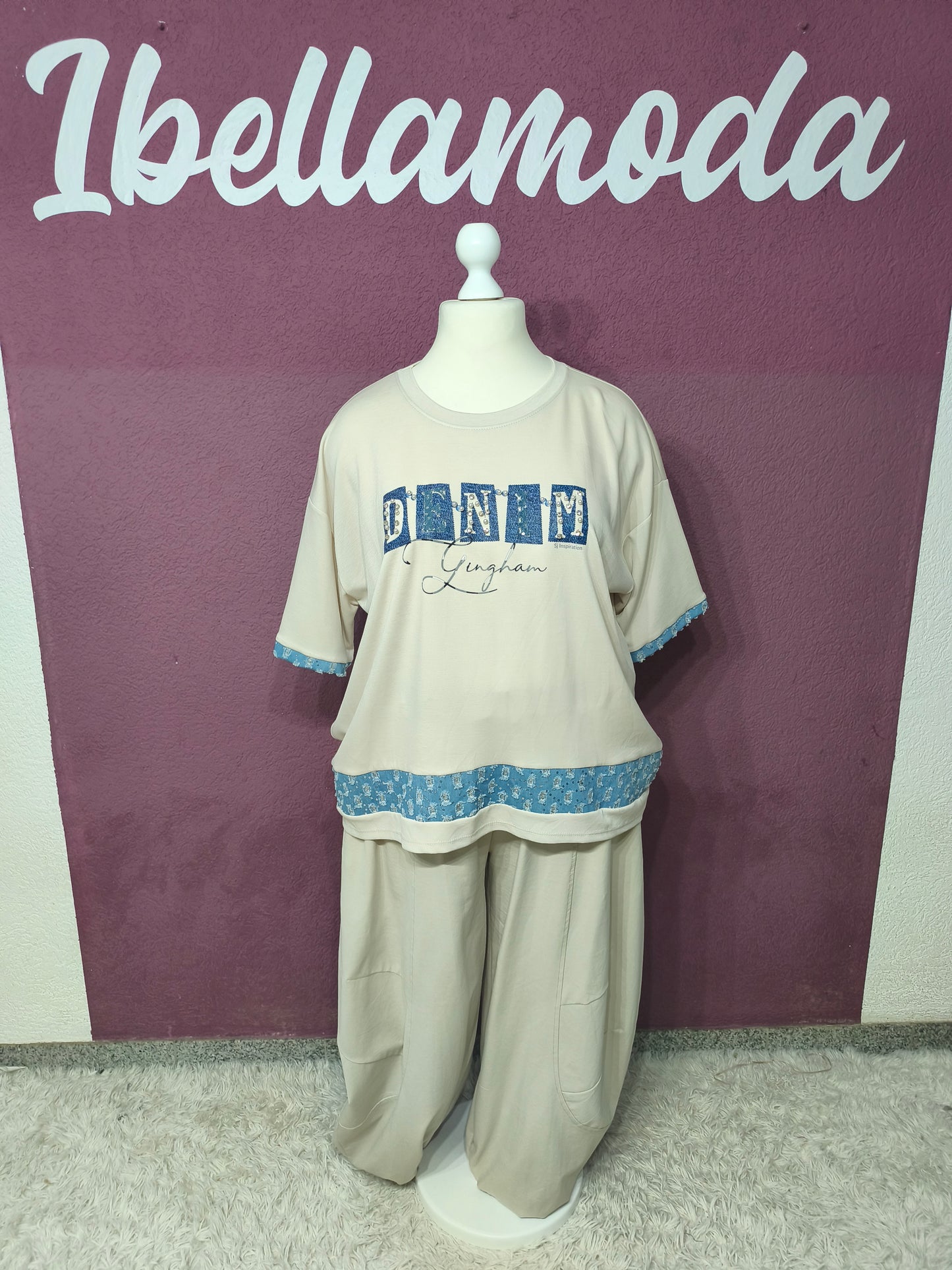Shirt Butterstoff Denim 62720