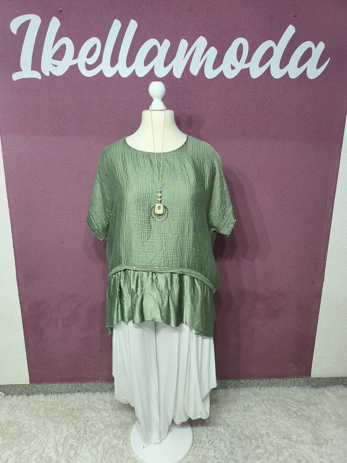 Shirt Musselin Satin 08090