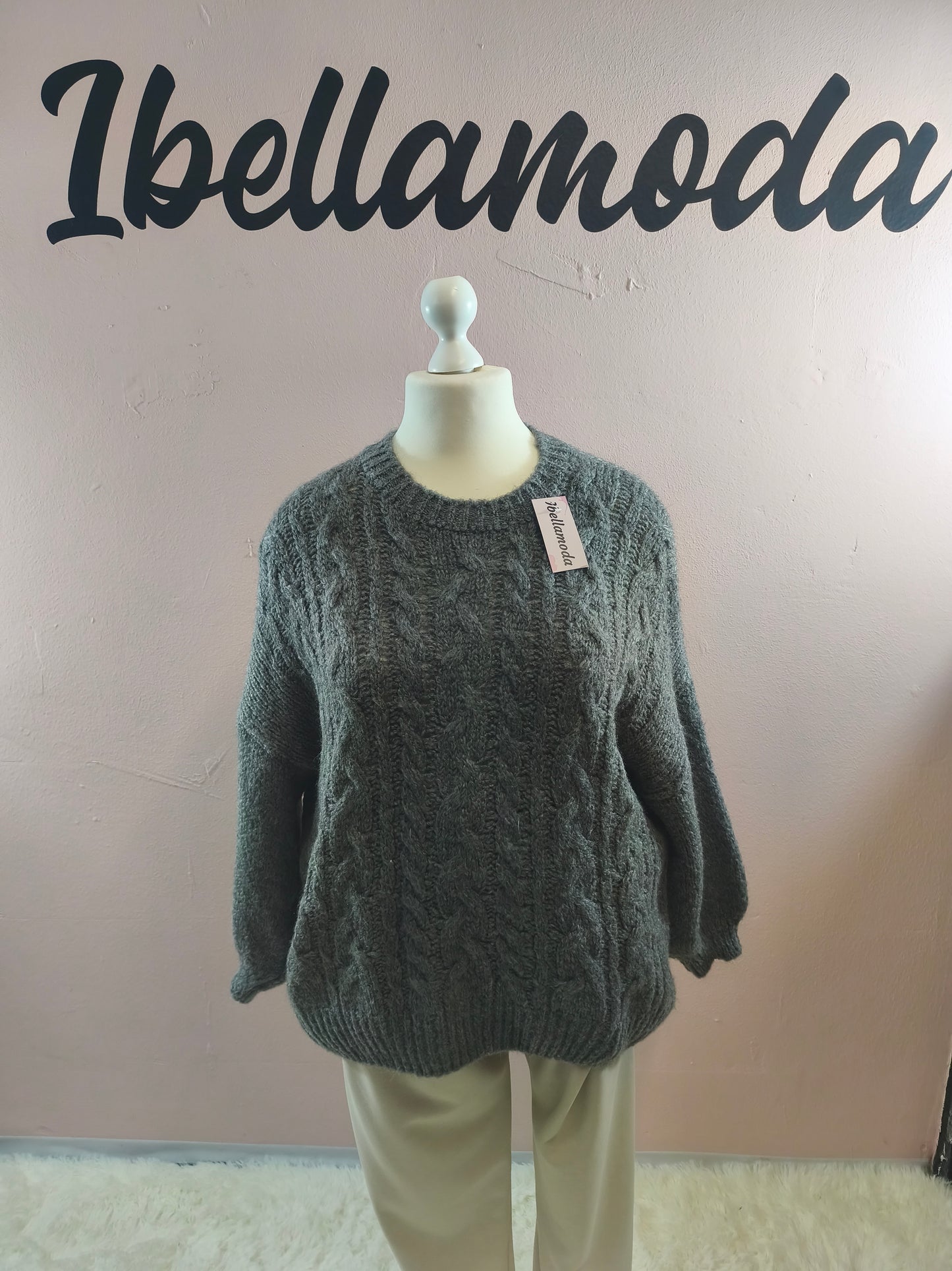 Zopfstrick Pullover 6328