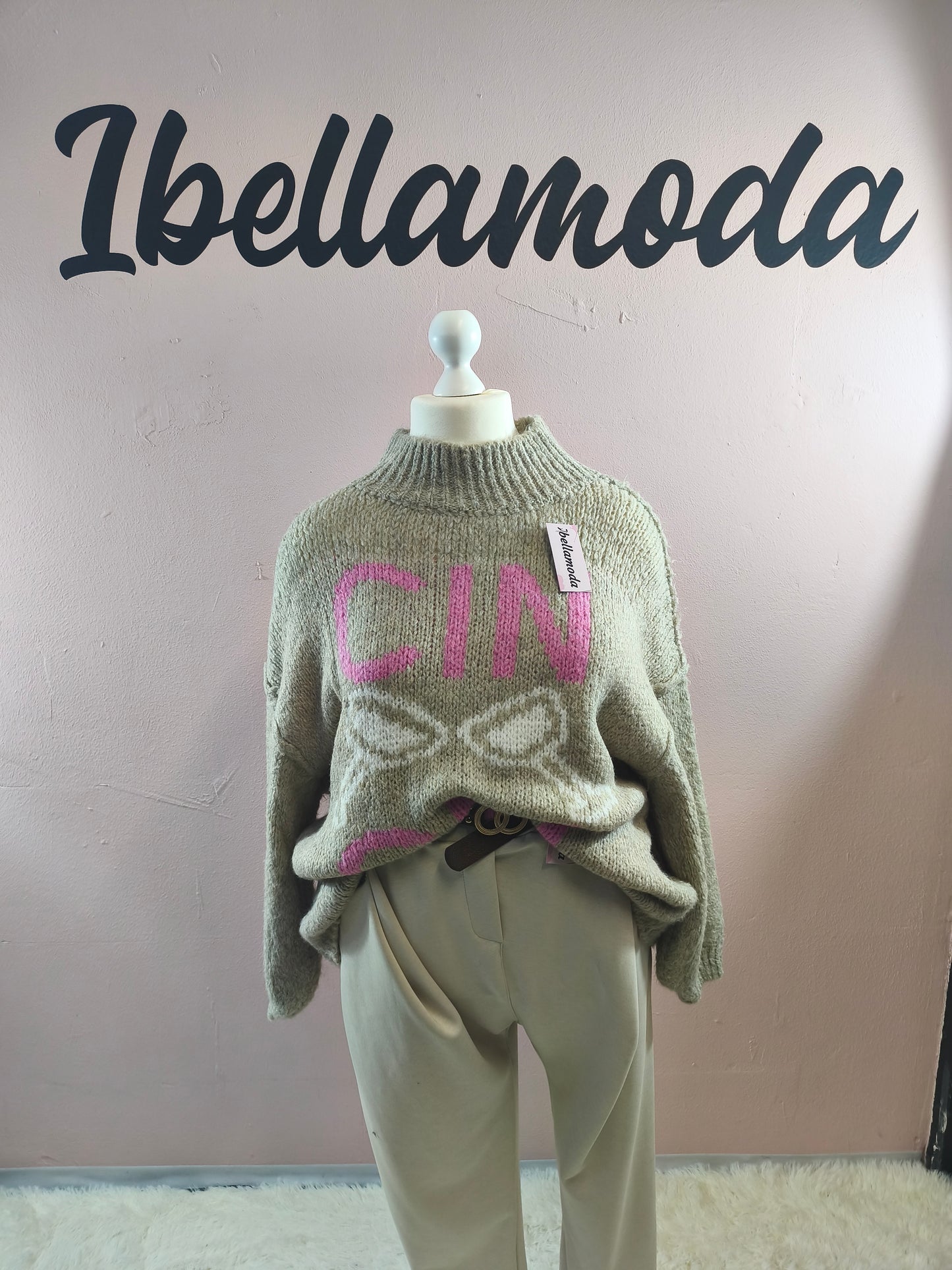 Kuschelstrick Pullover Cin Cin 1373