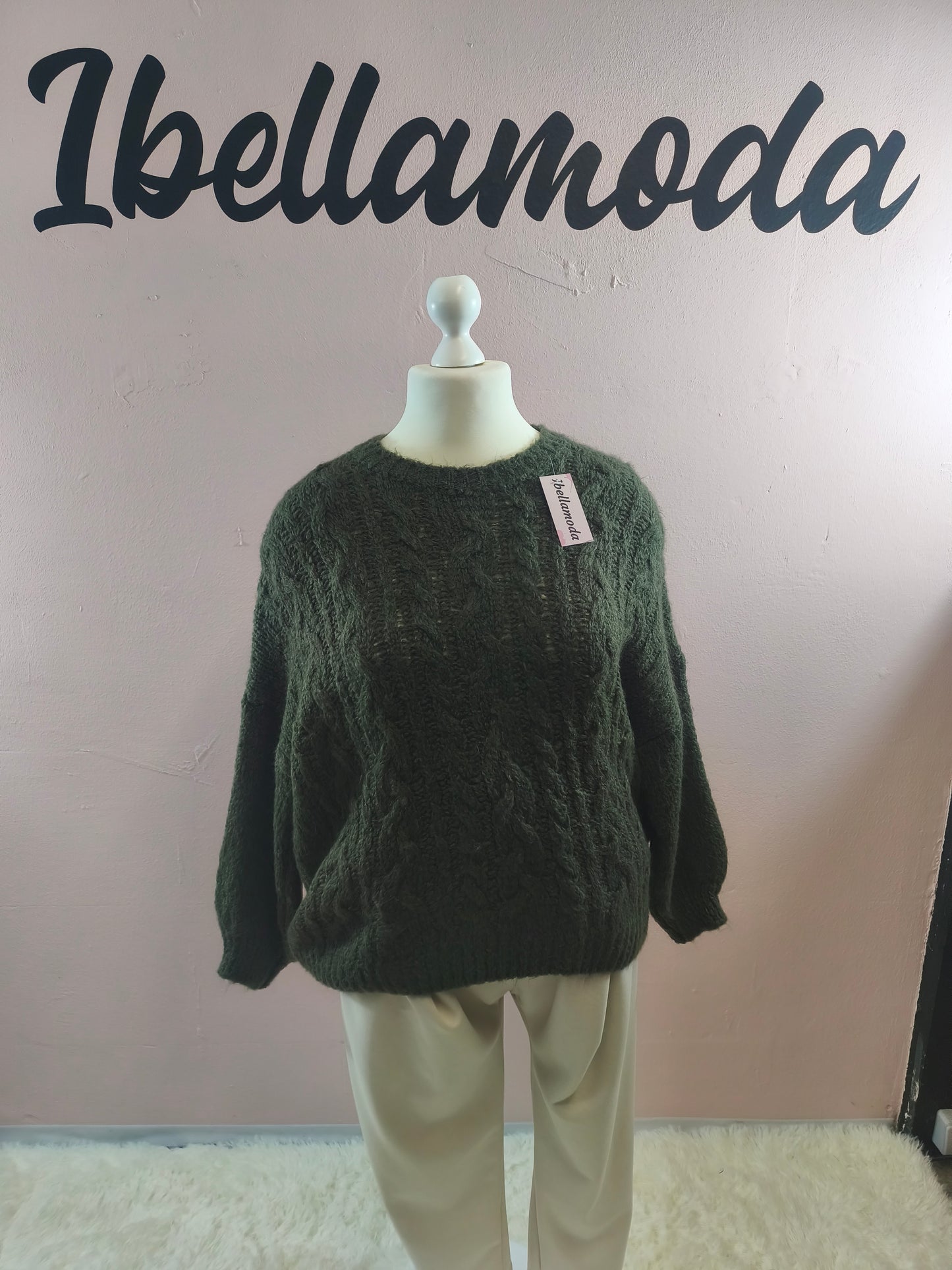 Zopfstrick Pullover 6328