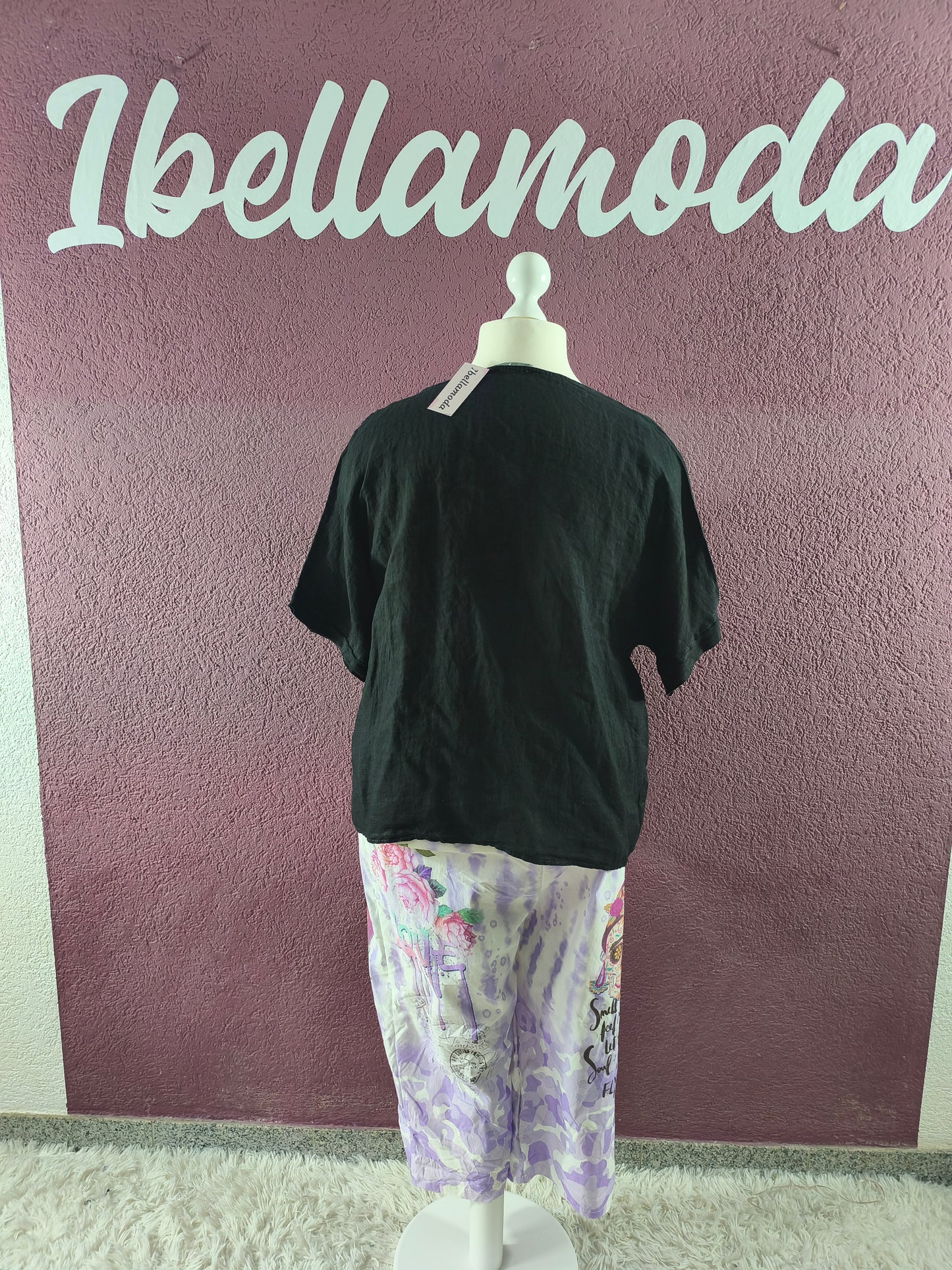 Shirt Uni Leinen 06755